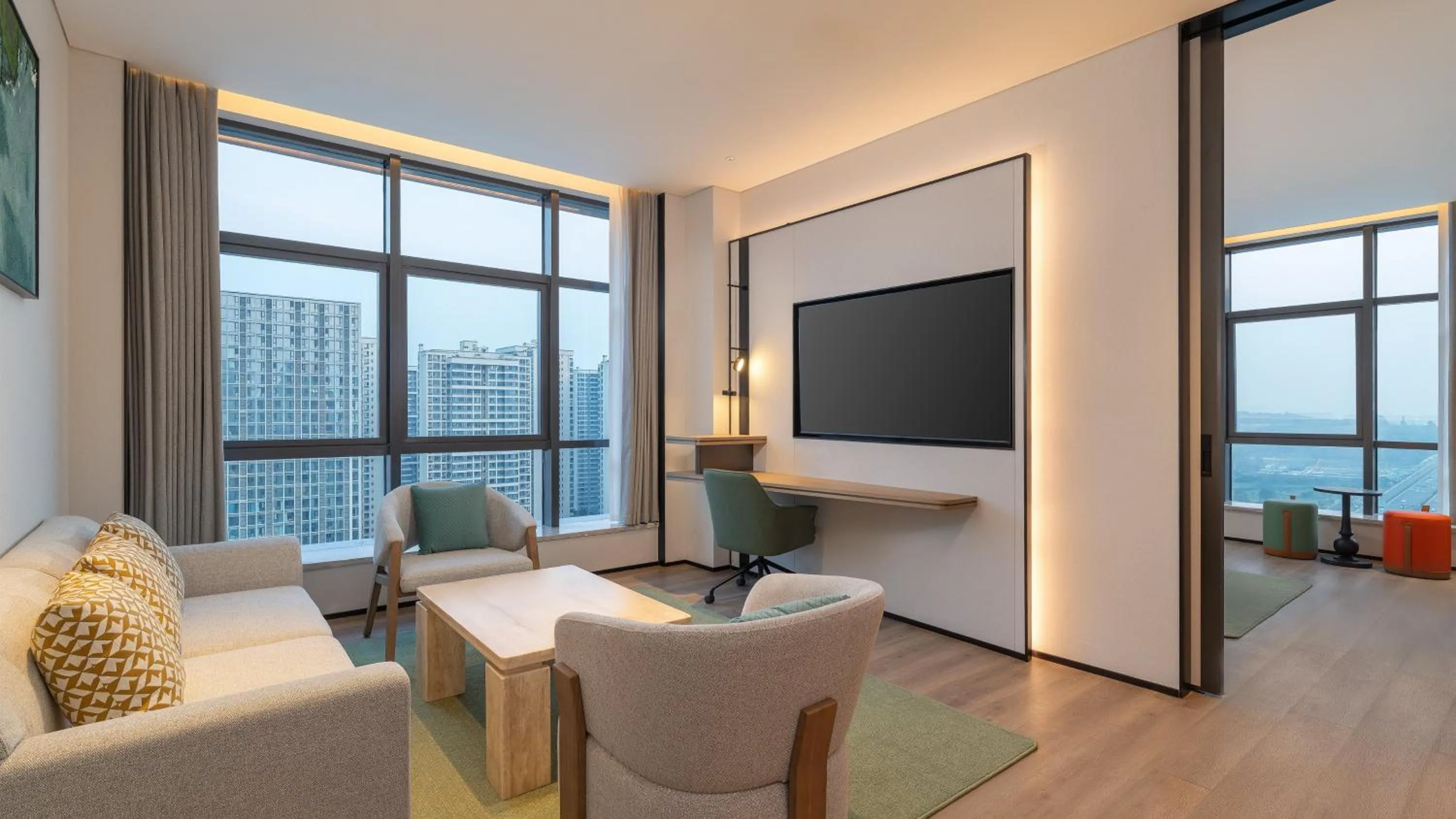 Photo of the whole room in EVEN Hotel Chengdu Phoenix Mountain by IHG