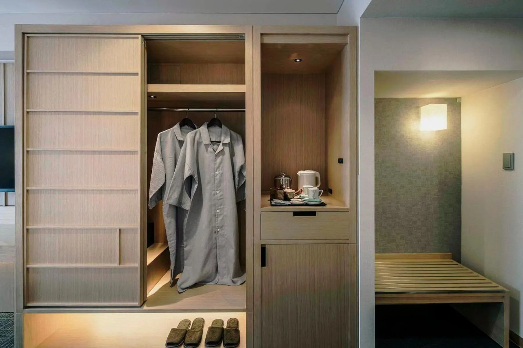 wardrobe in Noku Kyoto