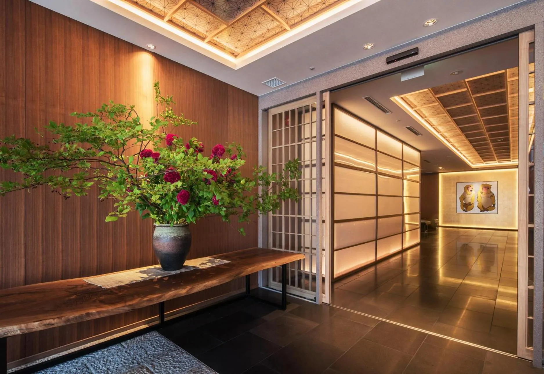 Lobby or reception in Noku Kyoto