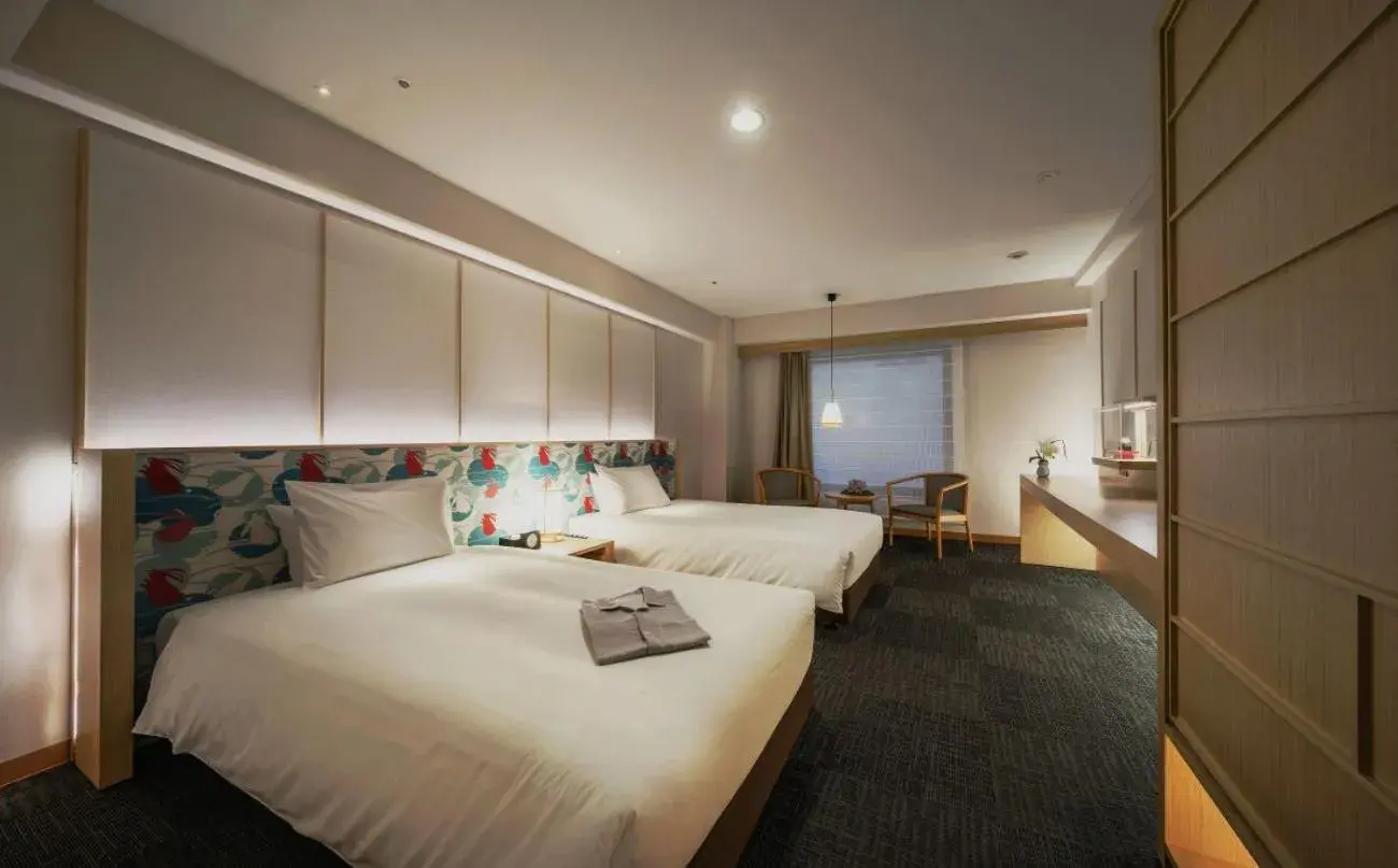 Deluxe Room Twin - Non-Smoking in Noku Kyoto Deluxe Room Twin - Non-Smoking in Noku Kyoto