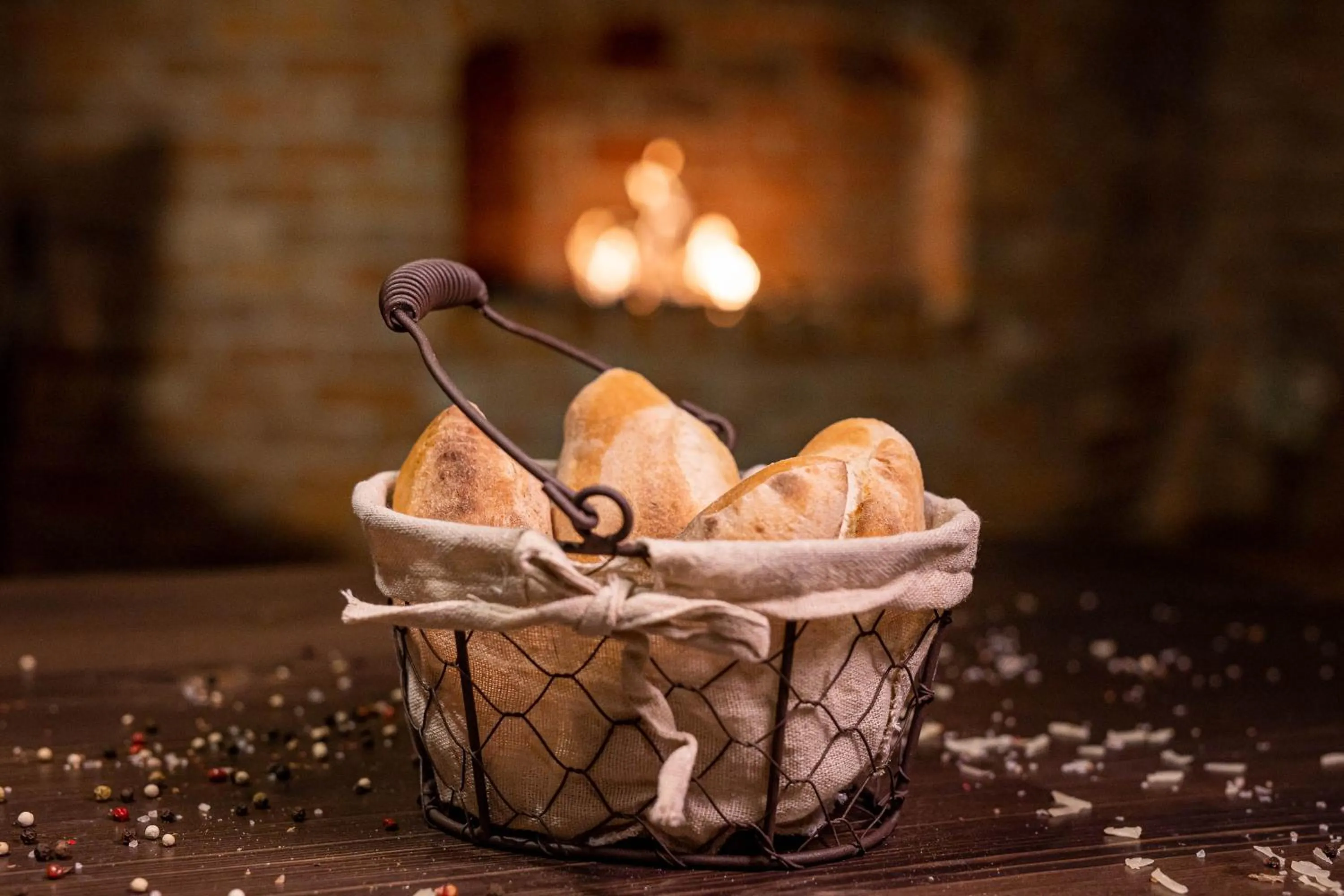Food in Gradina Snagov