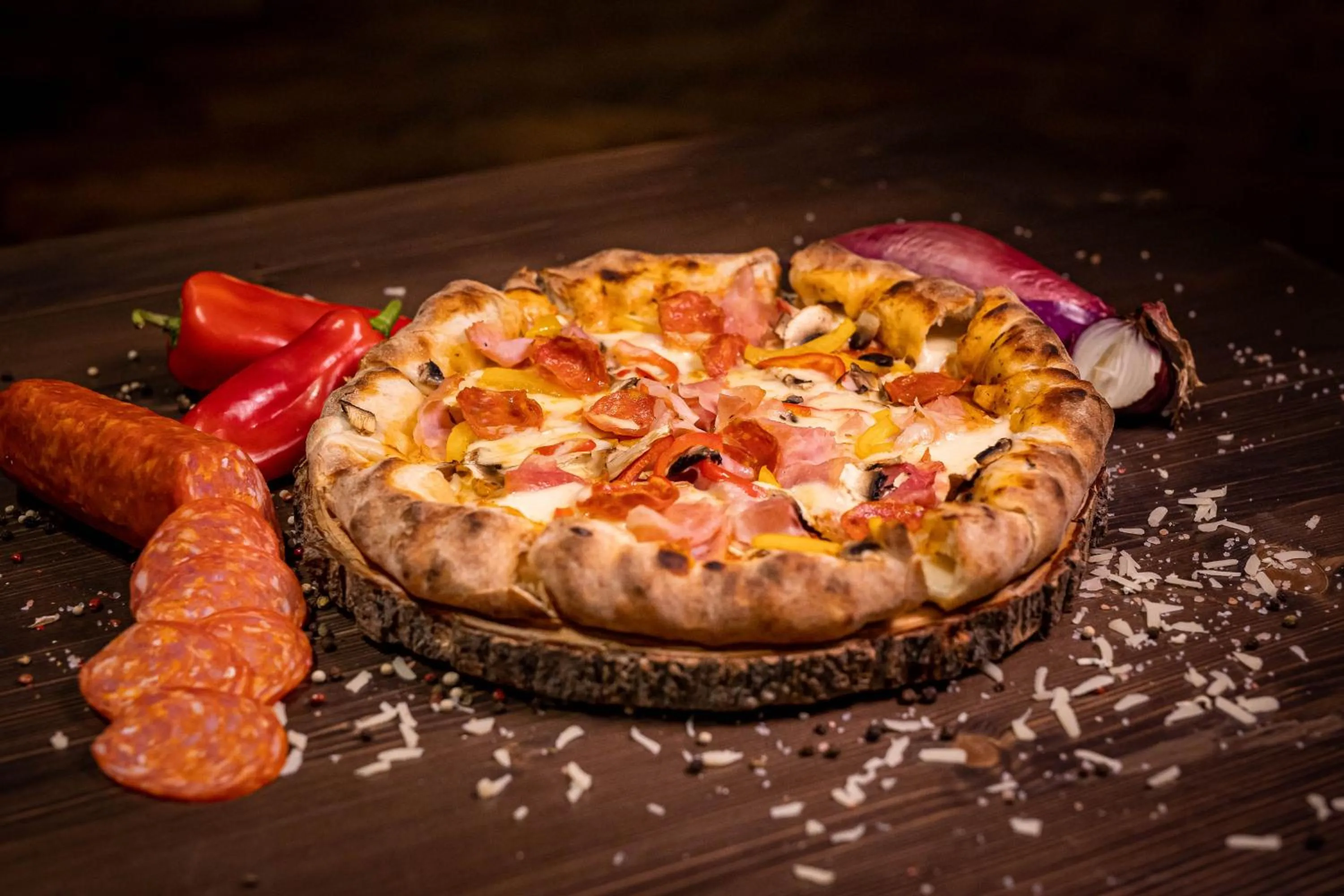 Food in Gradina Snagov