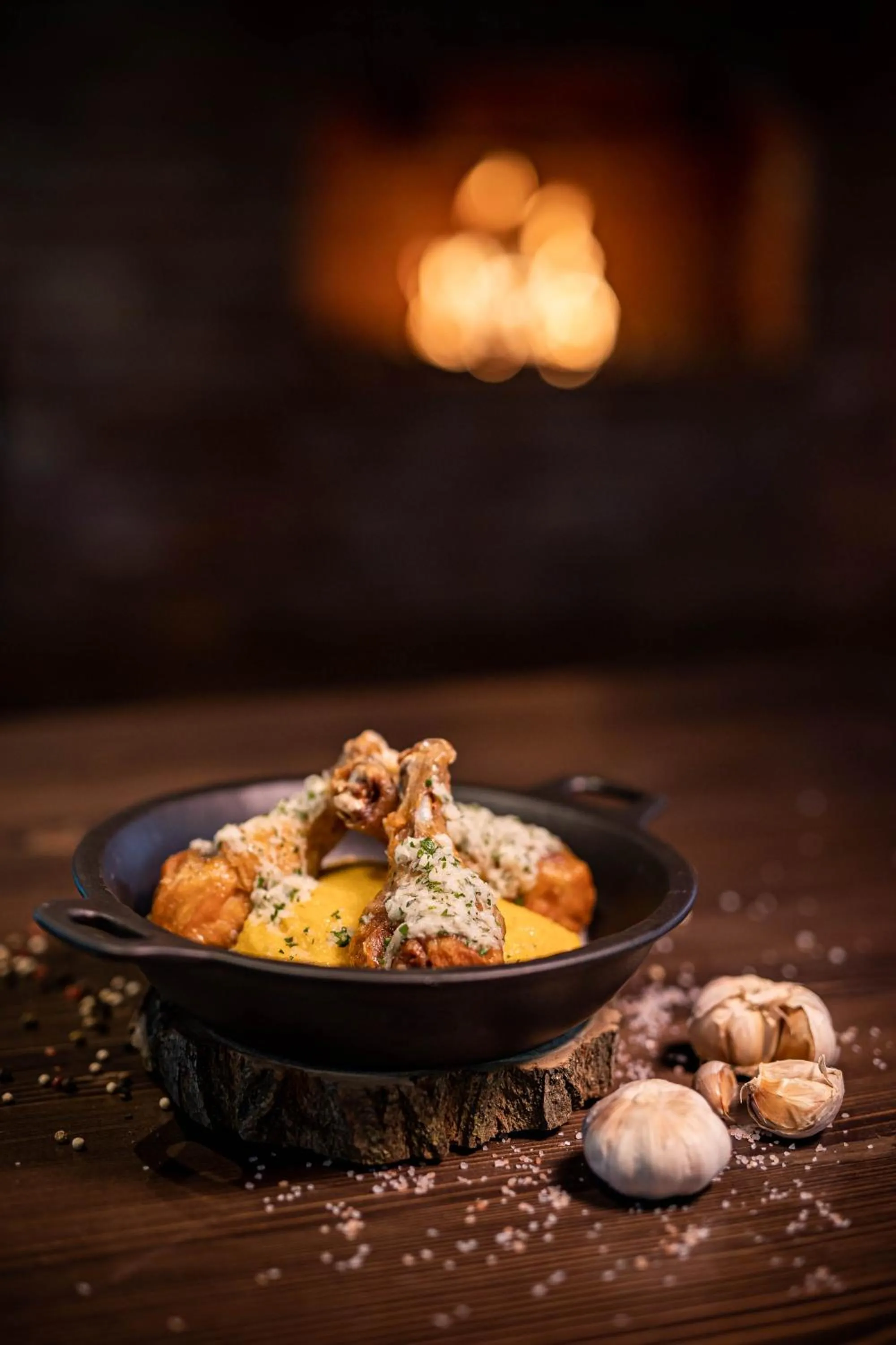Food in Gradina Snagov