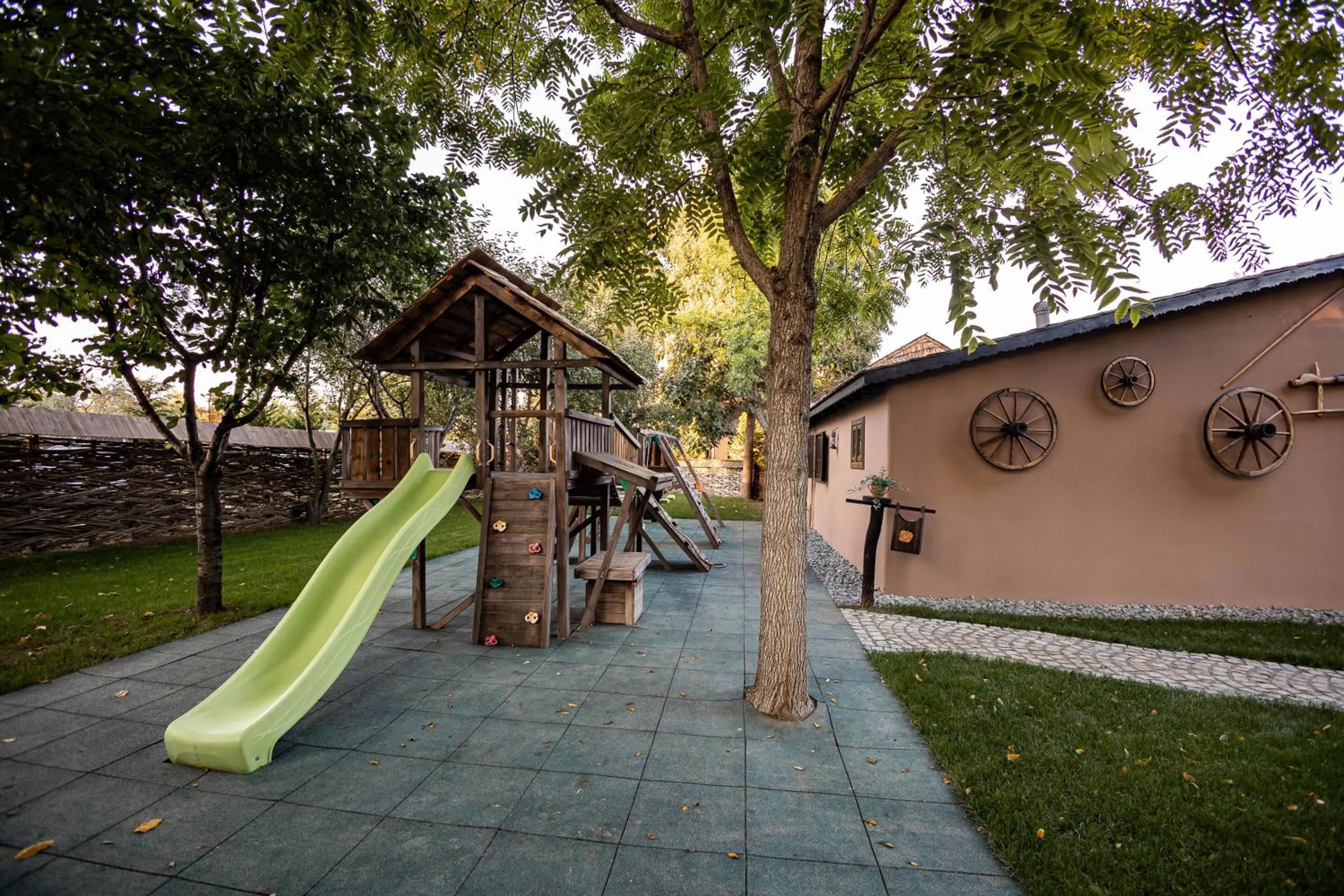 Children play ground in Gradina Snagov