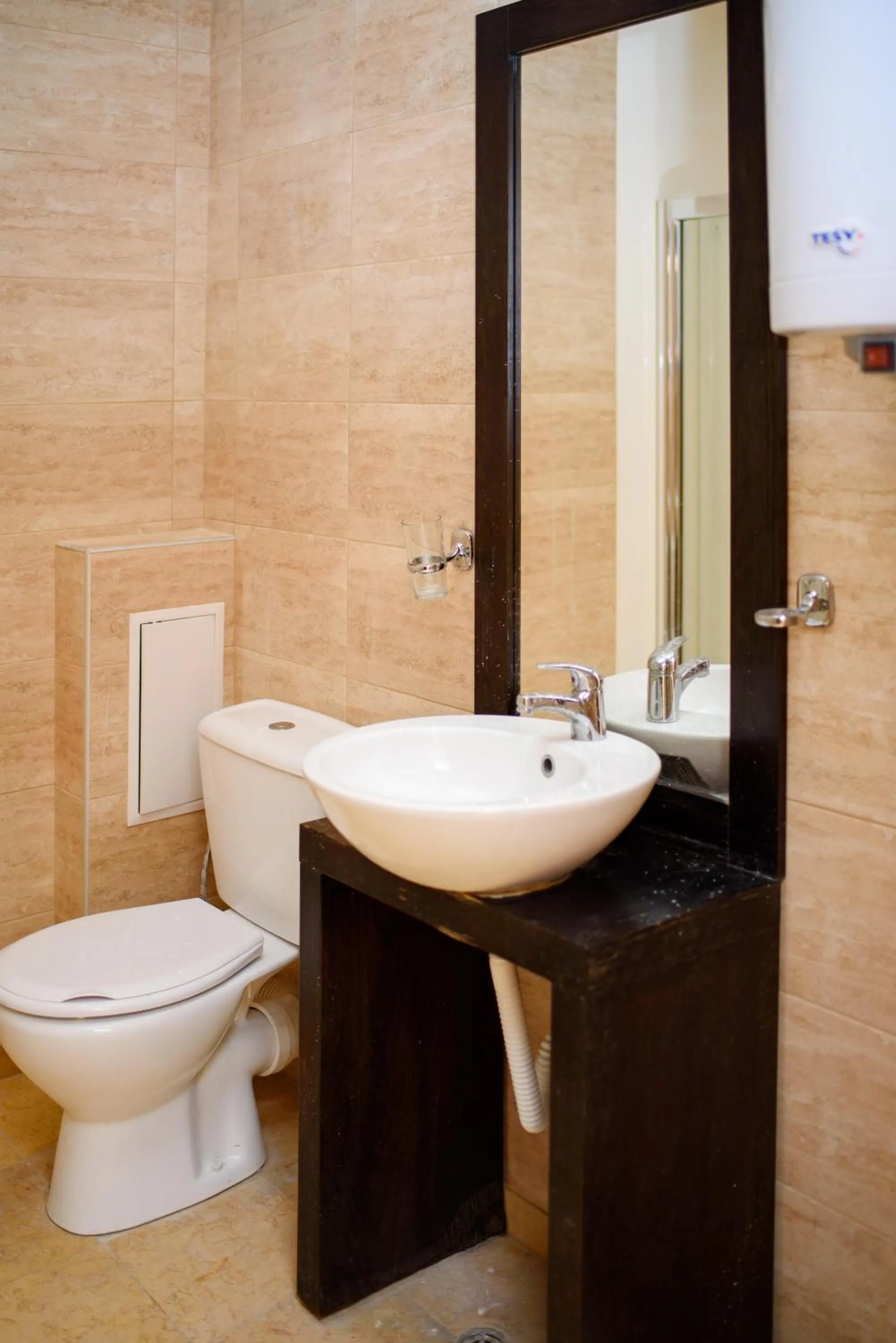 Toilet in Sea View Rental Iglika Apartments