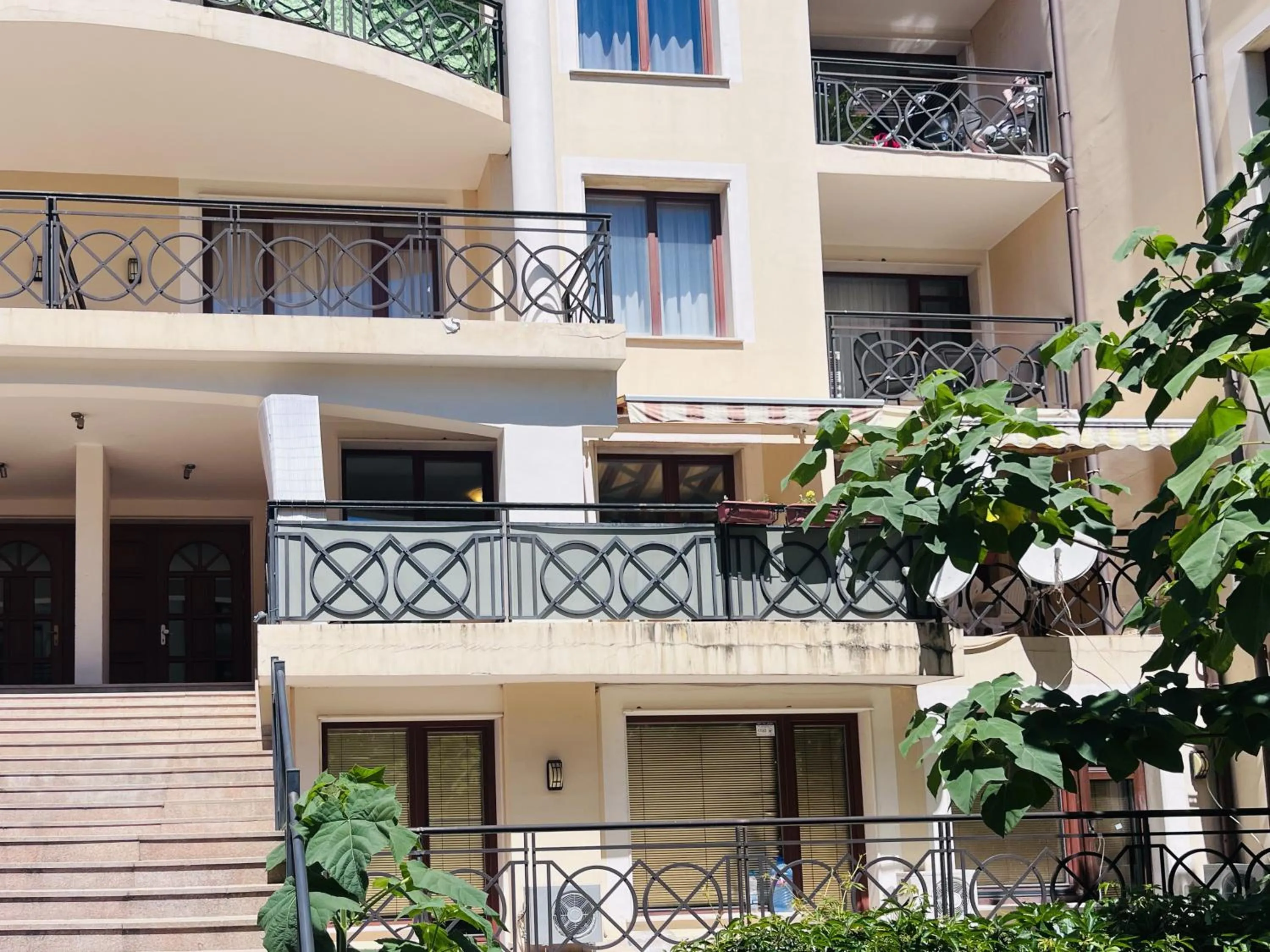 Balcony/Terrace in Sea View Rental Iglika Apartments