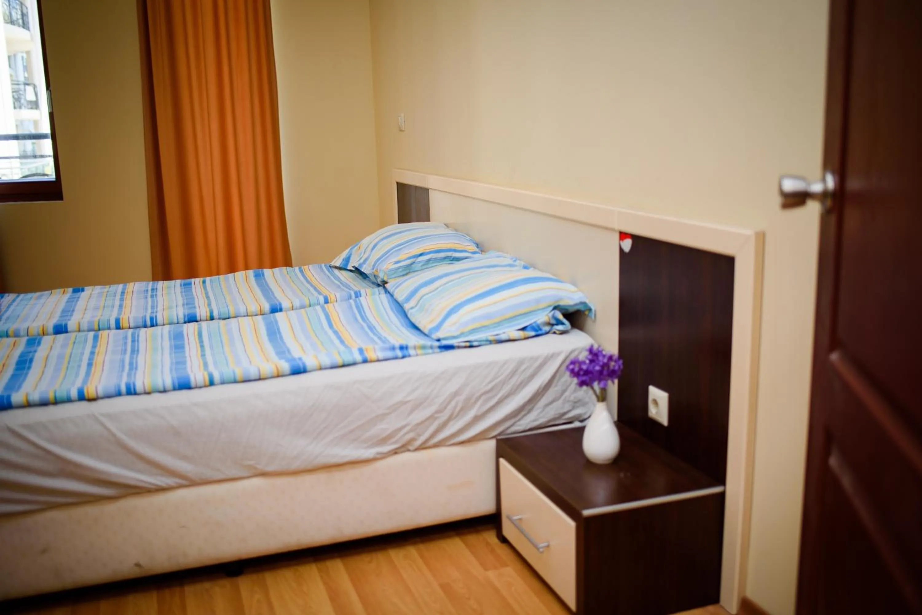 Bedroom in Sea View Rental Iglika Apartments