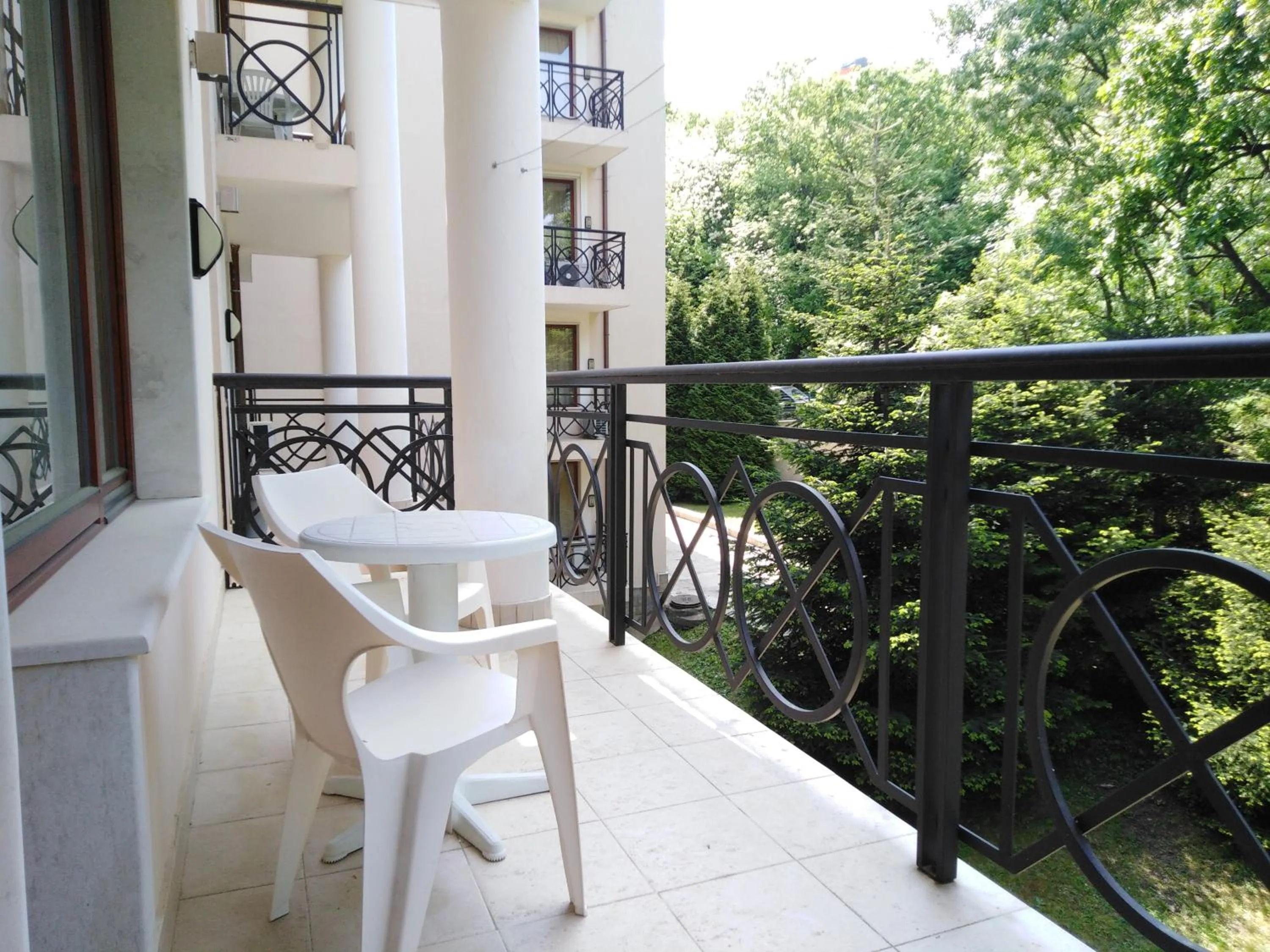 Balcony/Terrace in Sea View Rental Iglika Apartments