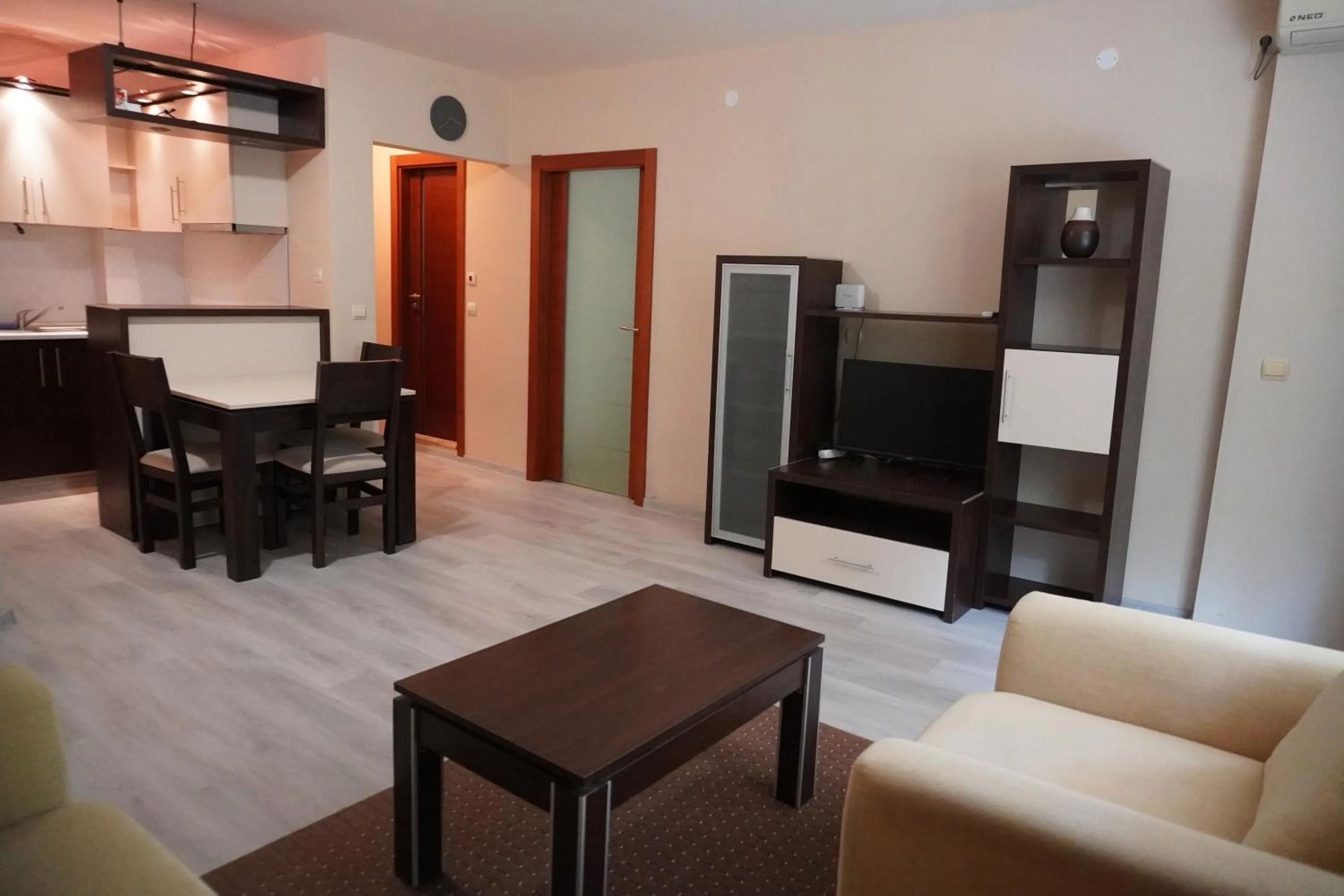 Living room in Sea View Rental Iglika Apartments