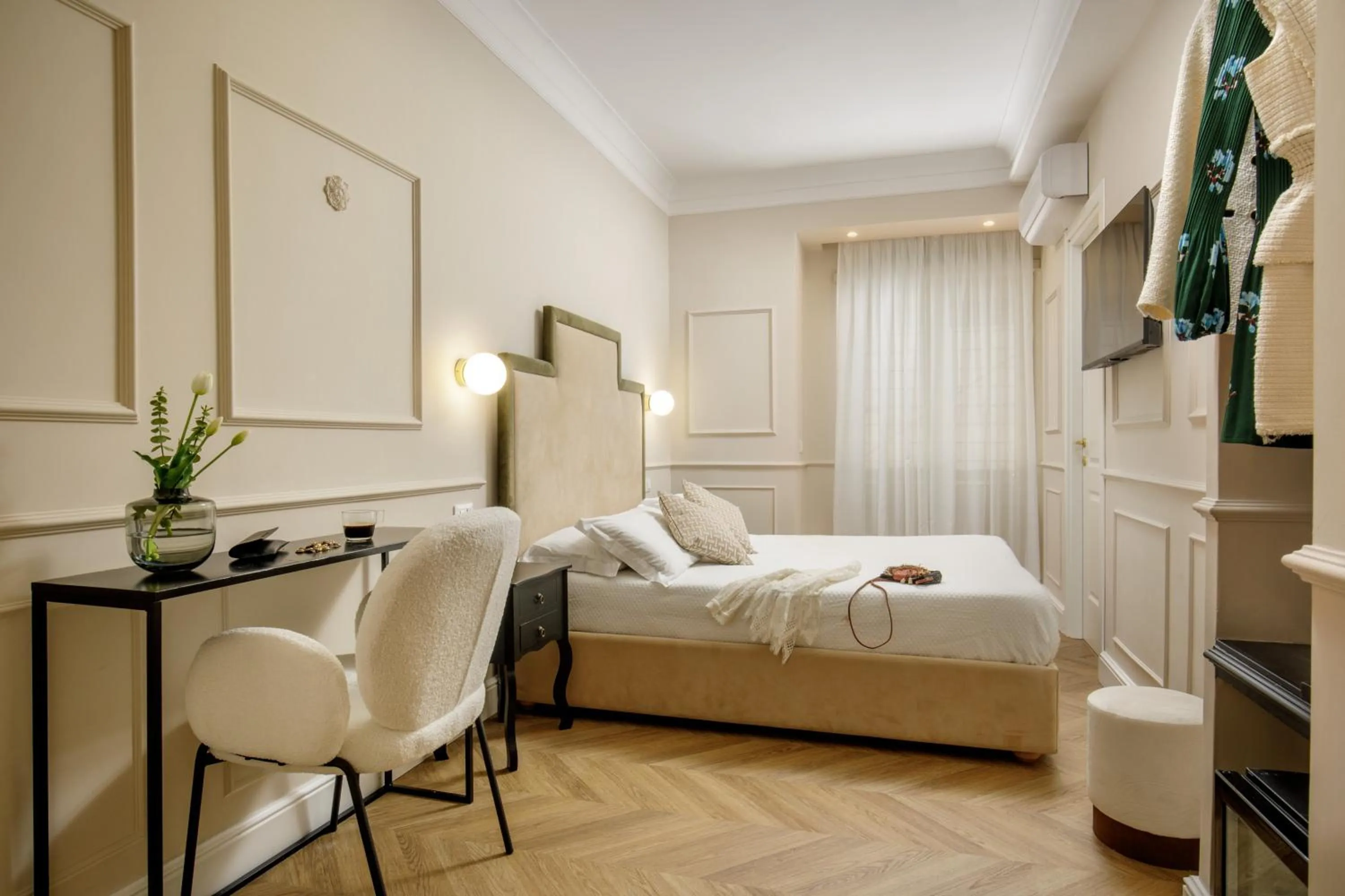 Bedroom, Bed in La Locanda di Piazza del Popolo