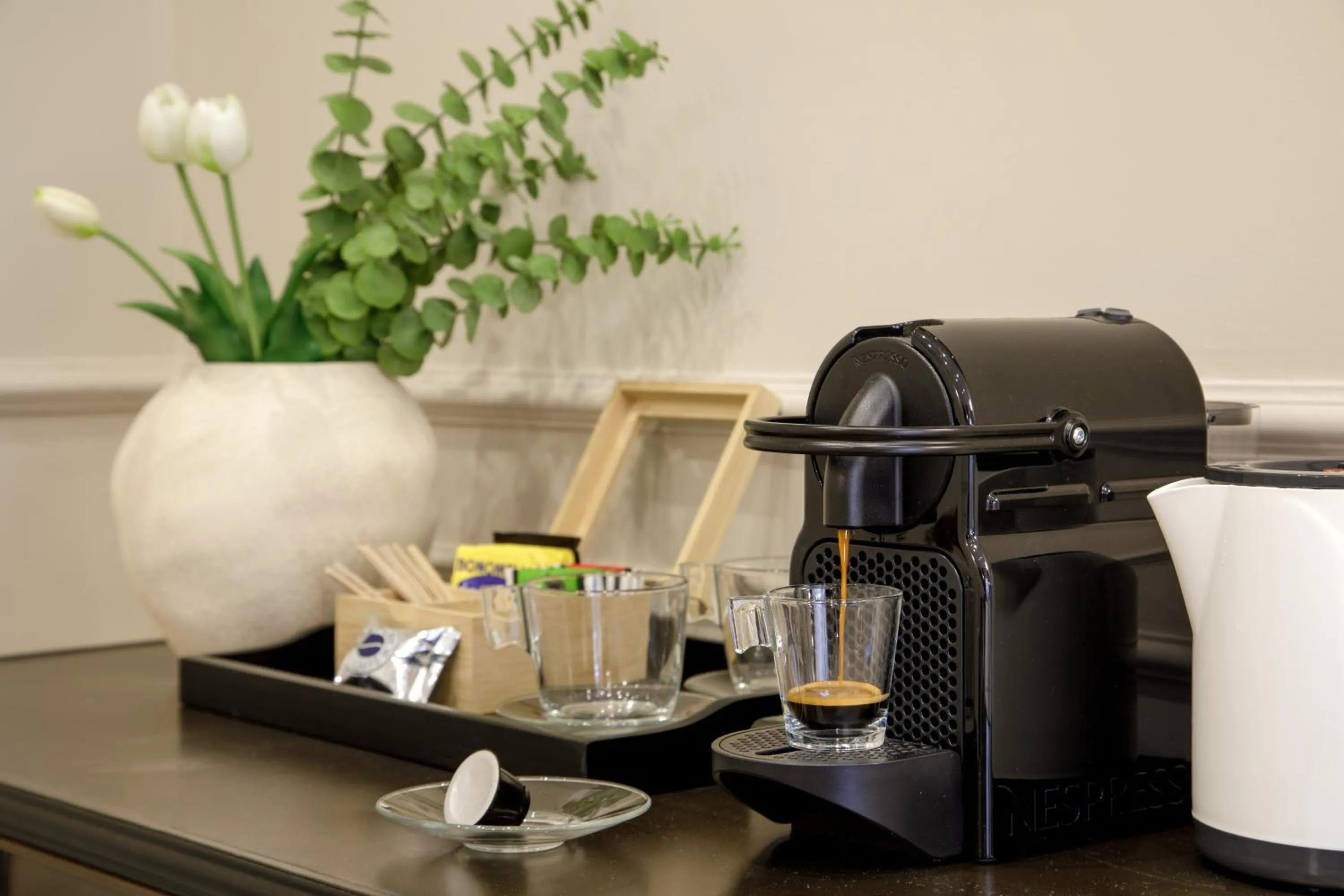 Coffee/tea facilities in La Locanda di Piazza del Popolo