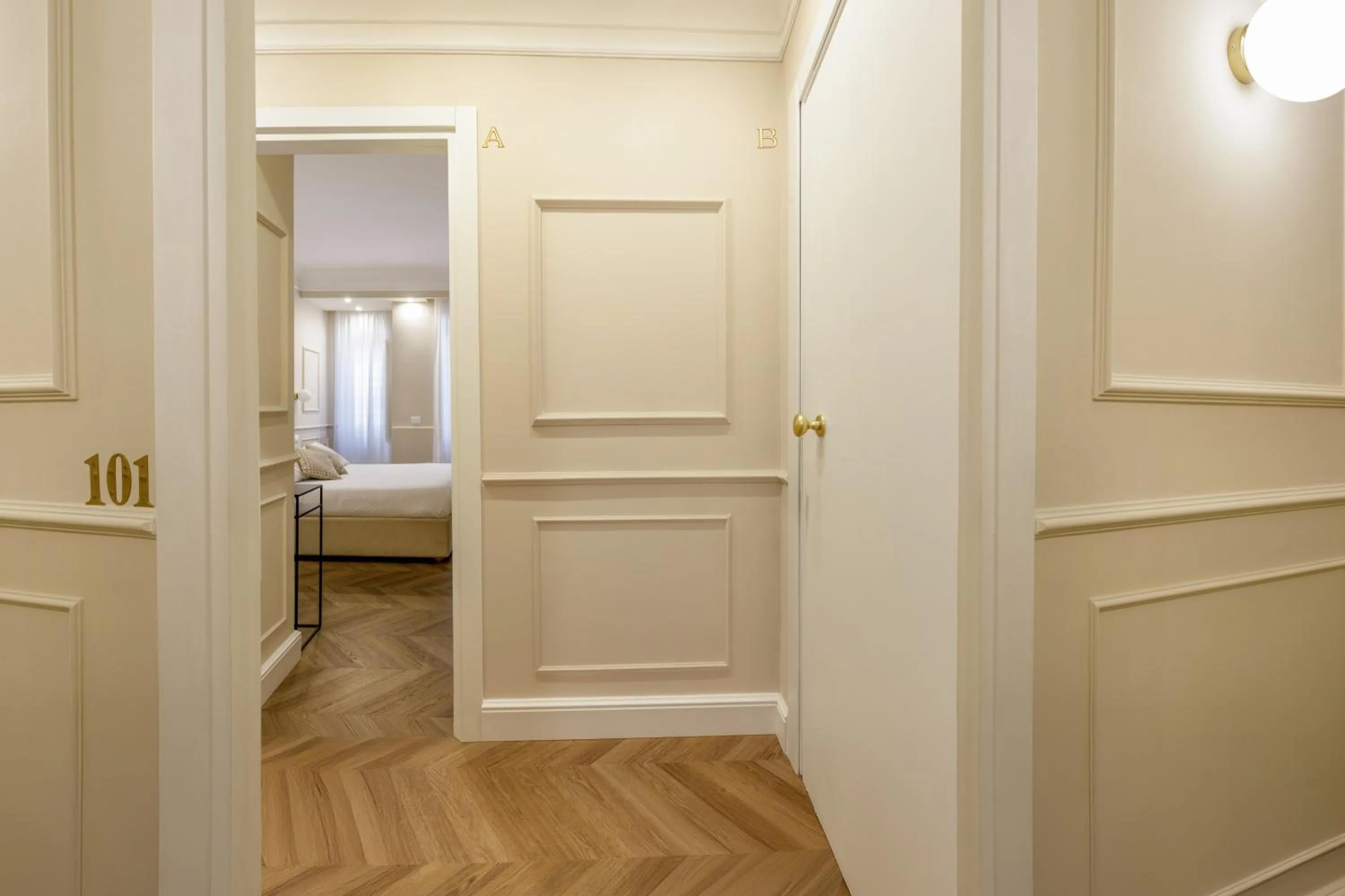 Photo of the whole room in La Locanda di Piazza del Popolo