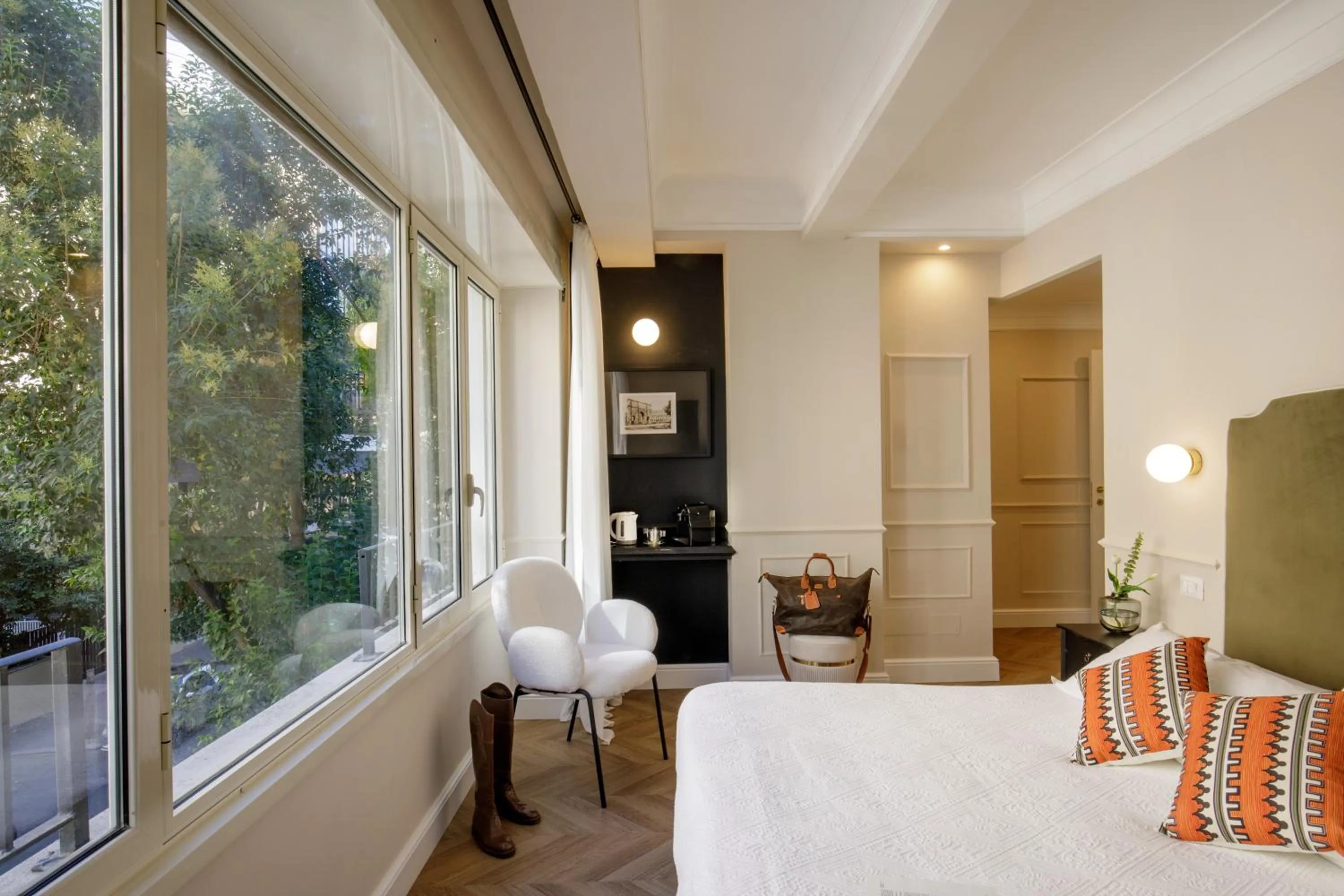 Photo of the whole room, Bed in La Locanda di Piazza del Popolo