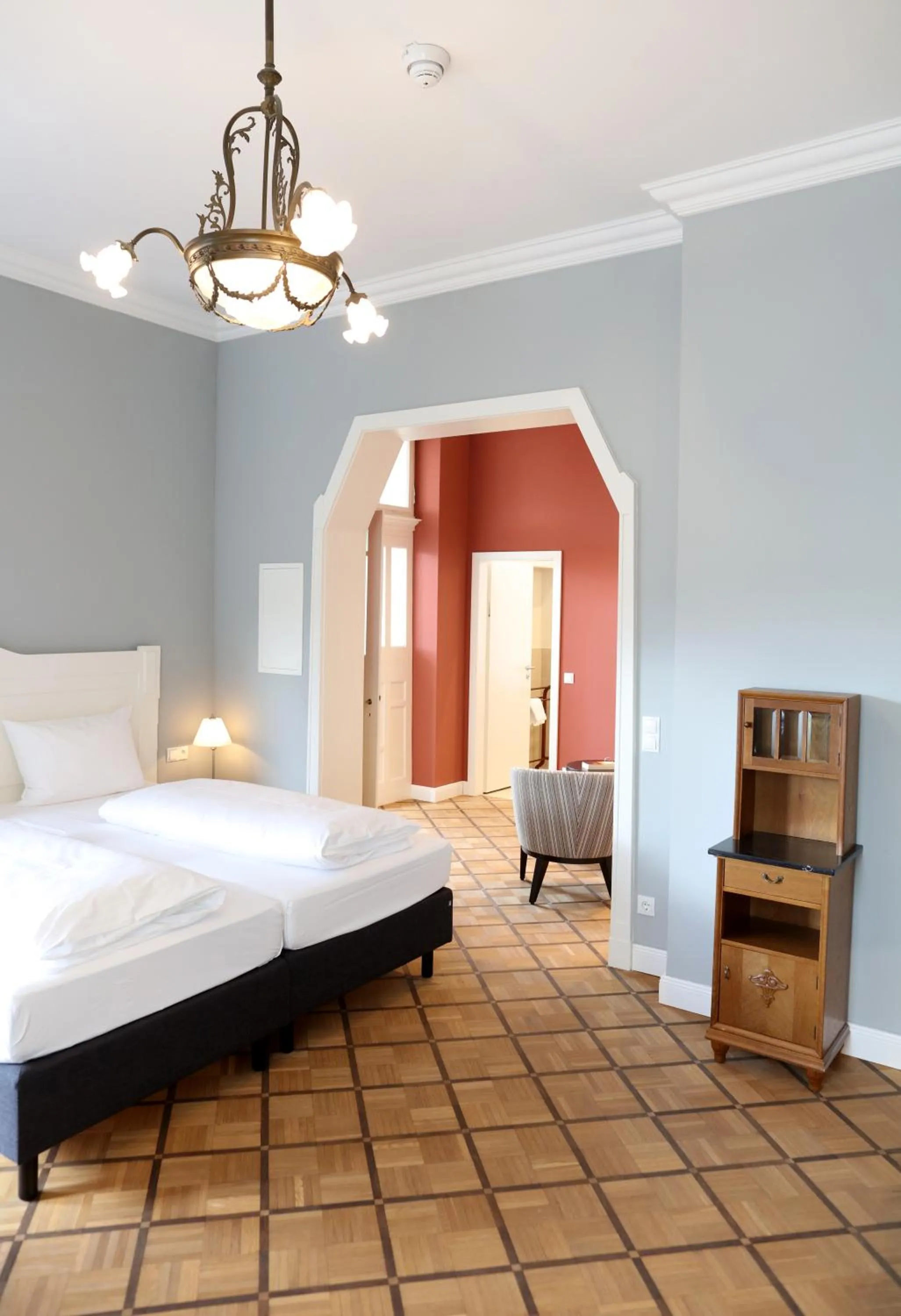 Bed in Villa Waldfrieden - Design trifft Budget