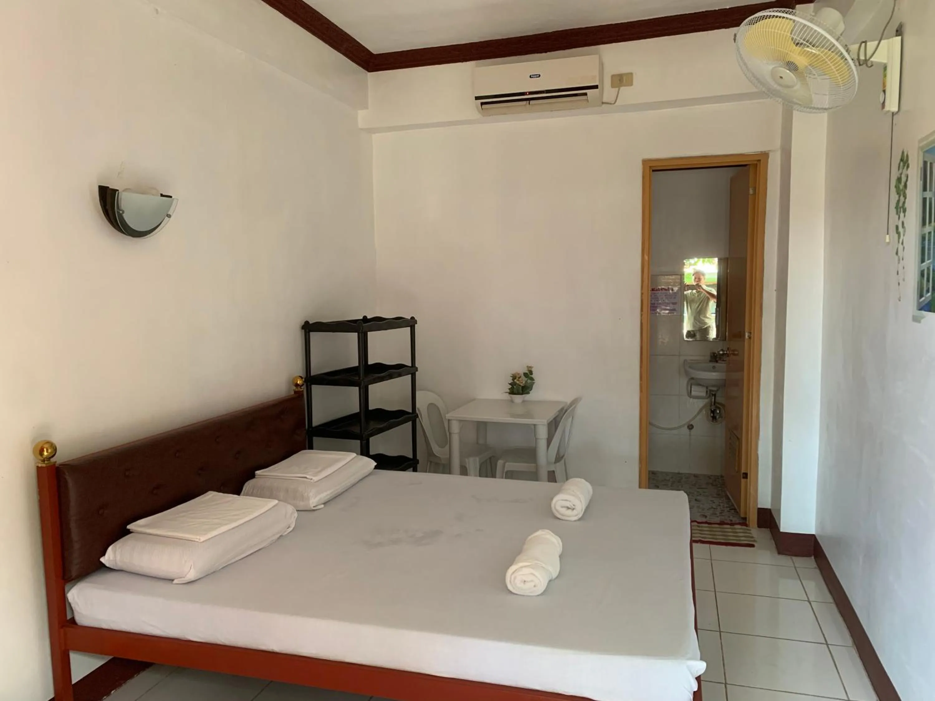 Bed in First Baby Bytes Guest House