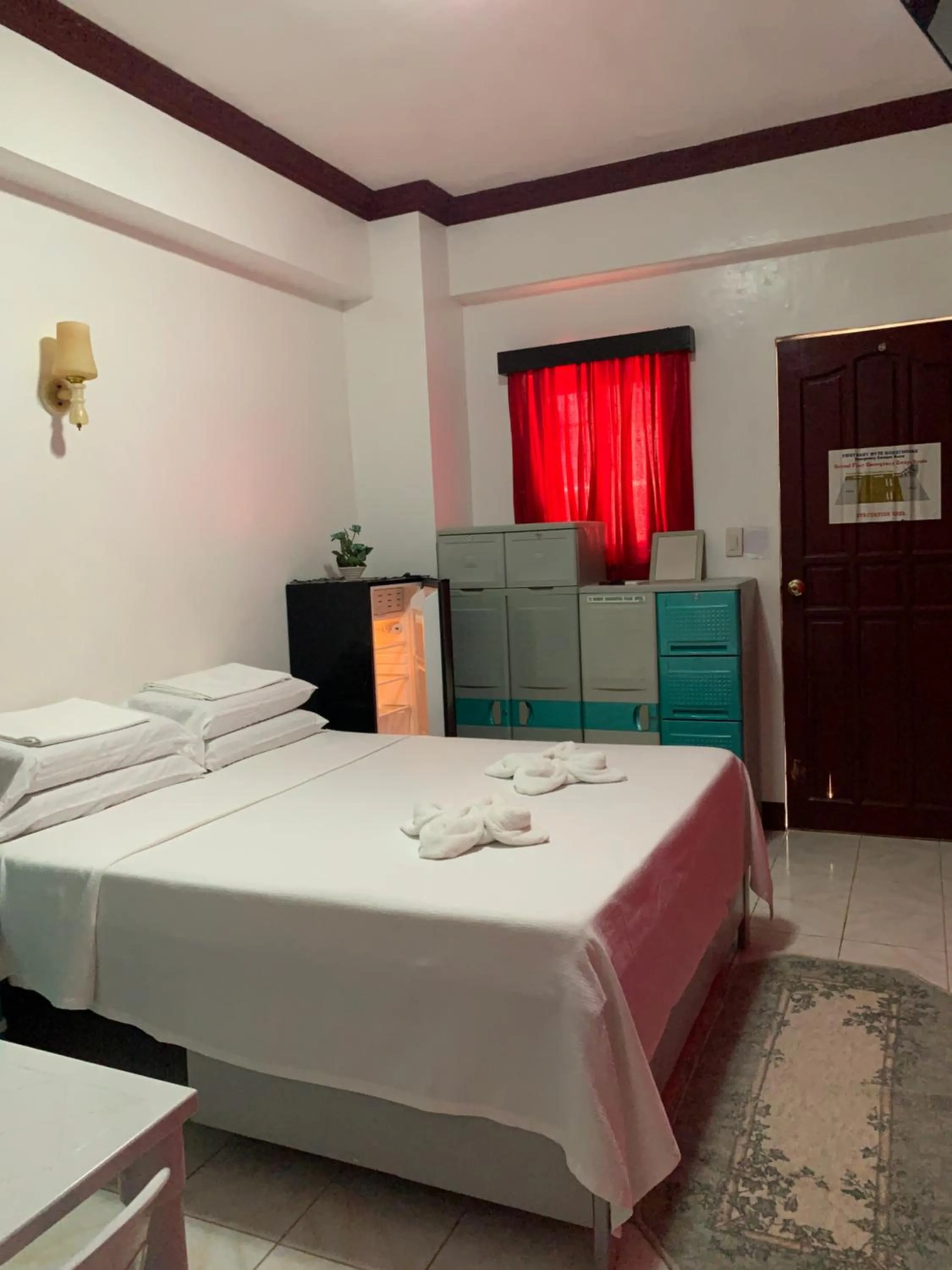 Bed in First Baby Bytes Guest House