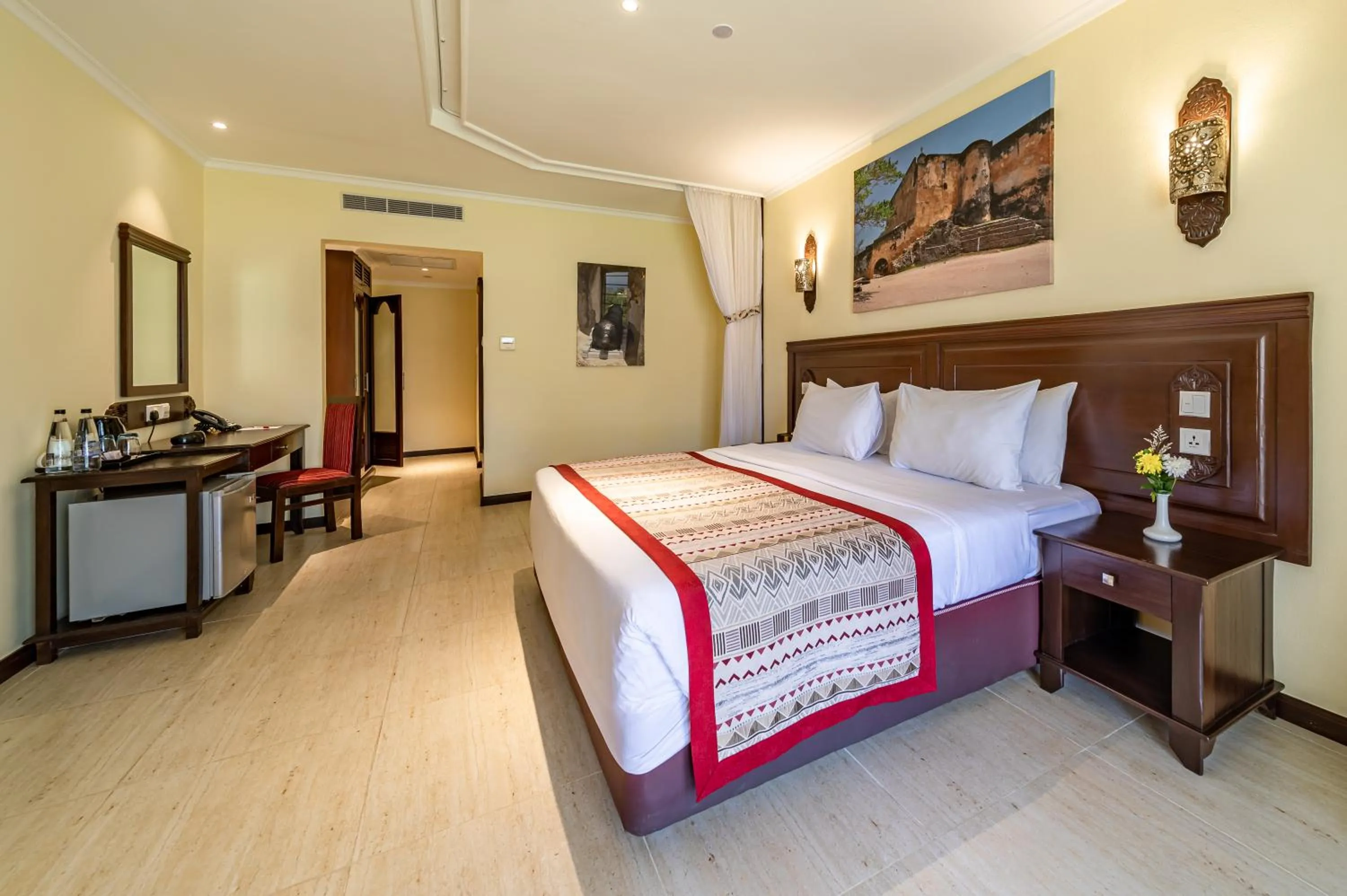 Bedroom, Bed in PrideInn Paradise Beach Resort & Spa Mombasa