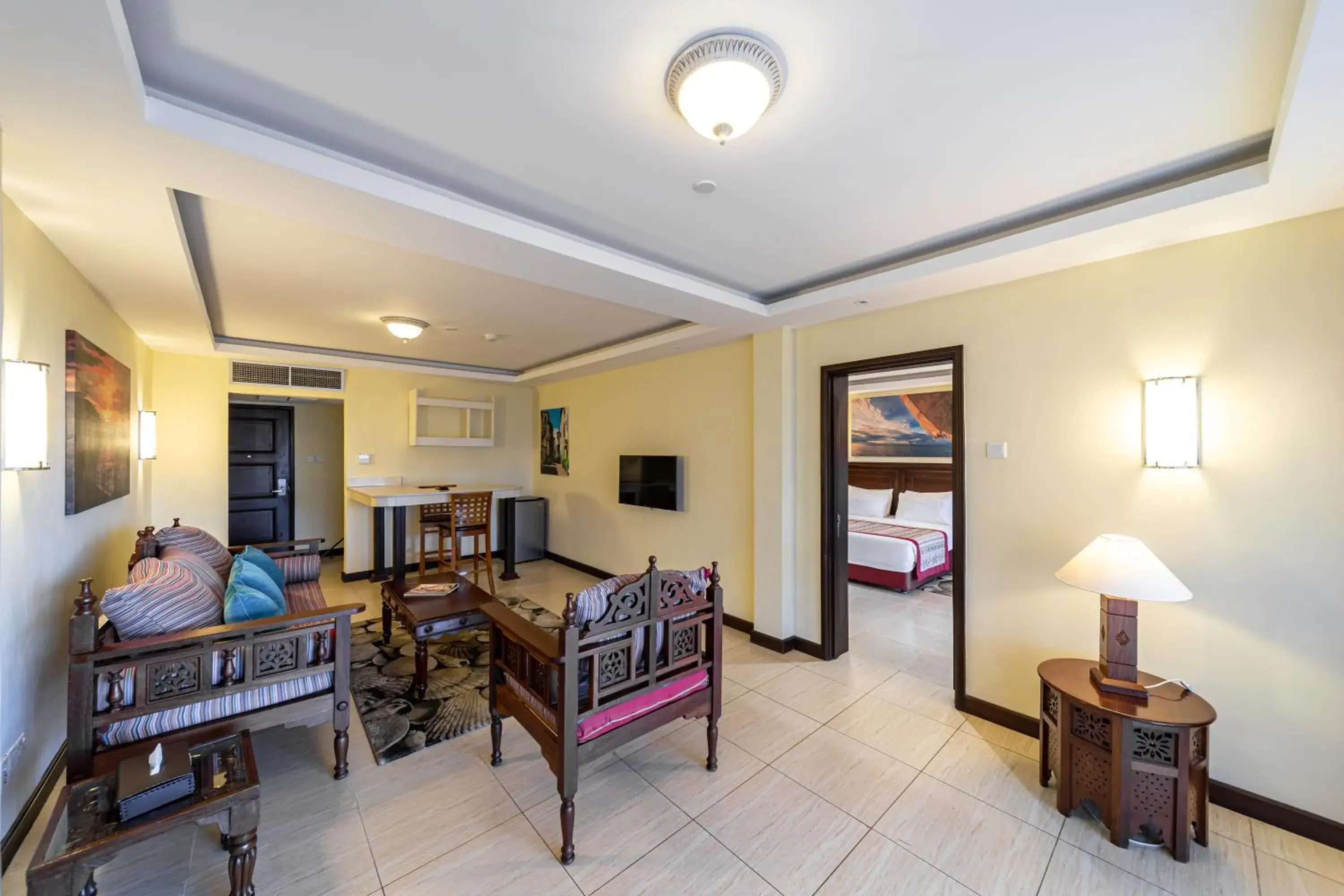 Living room in PrideInn Paradise Beach Resort & Spa Mombasa Living room in PrideInn Paradise Beach Resort & Spa Mombasa