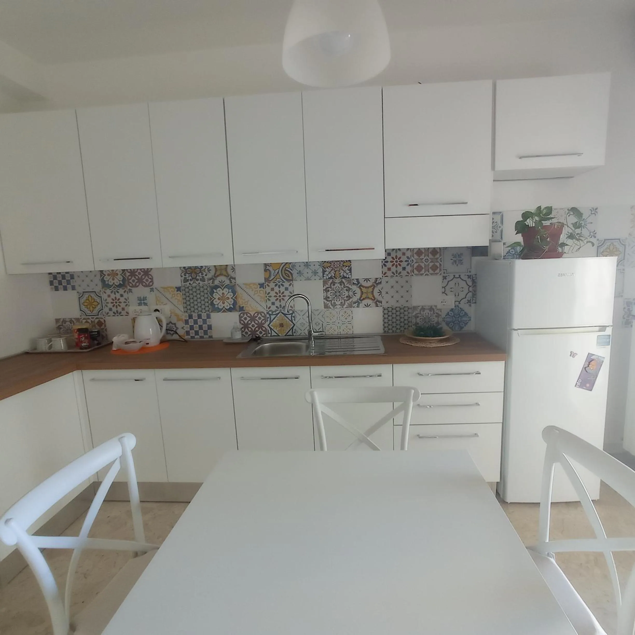 Communal kitchen in A Casa Mia