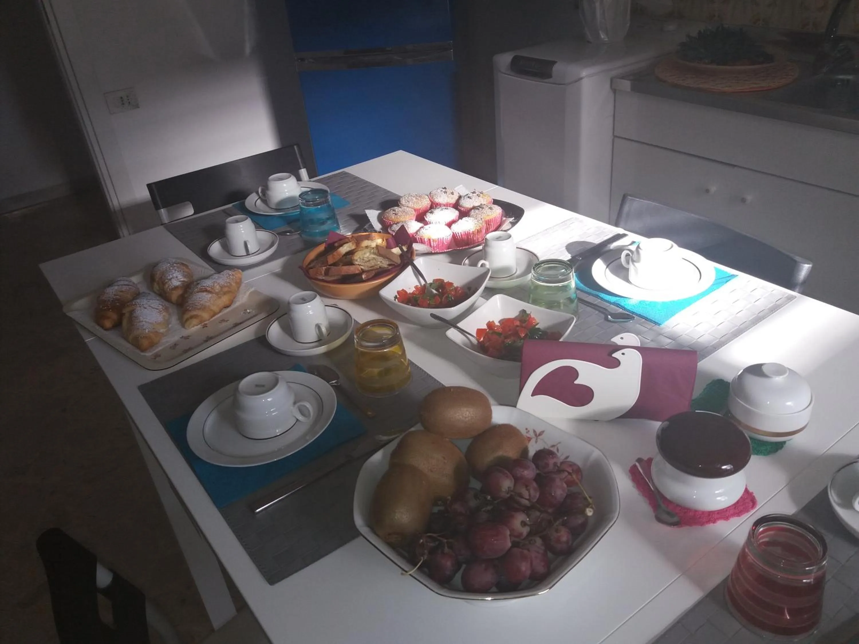 Italian breakfast in A Casa Mia