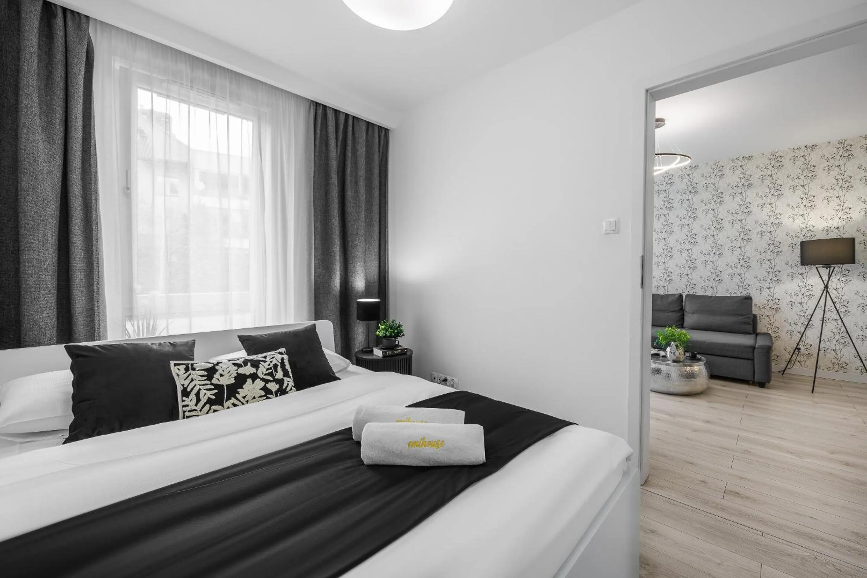 Bed in Emihouse CityVibe Apartments