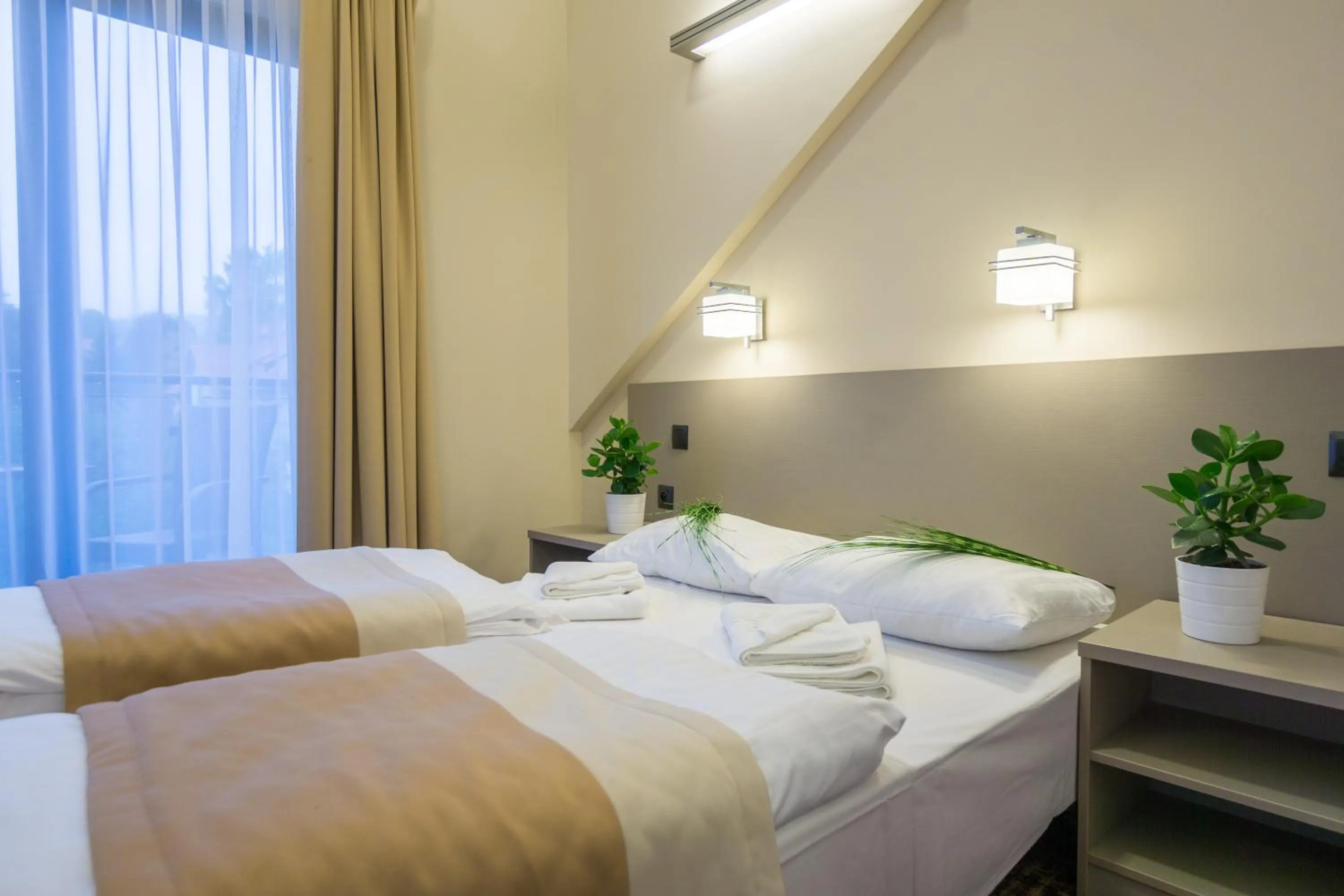 Bed in Pensjonat Kanion