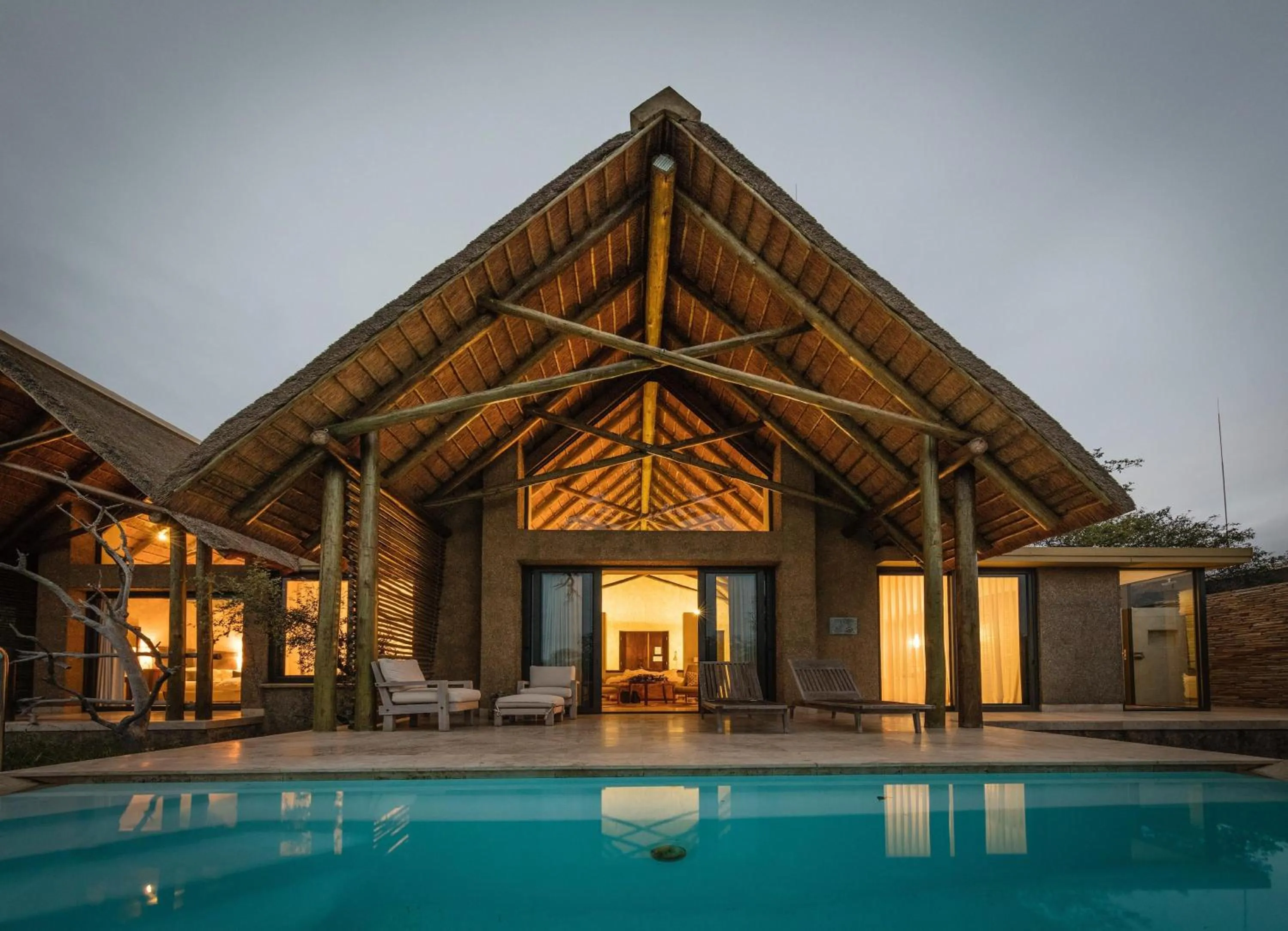 Swimming pool in Kapama Southern Camp