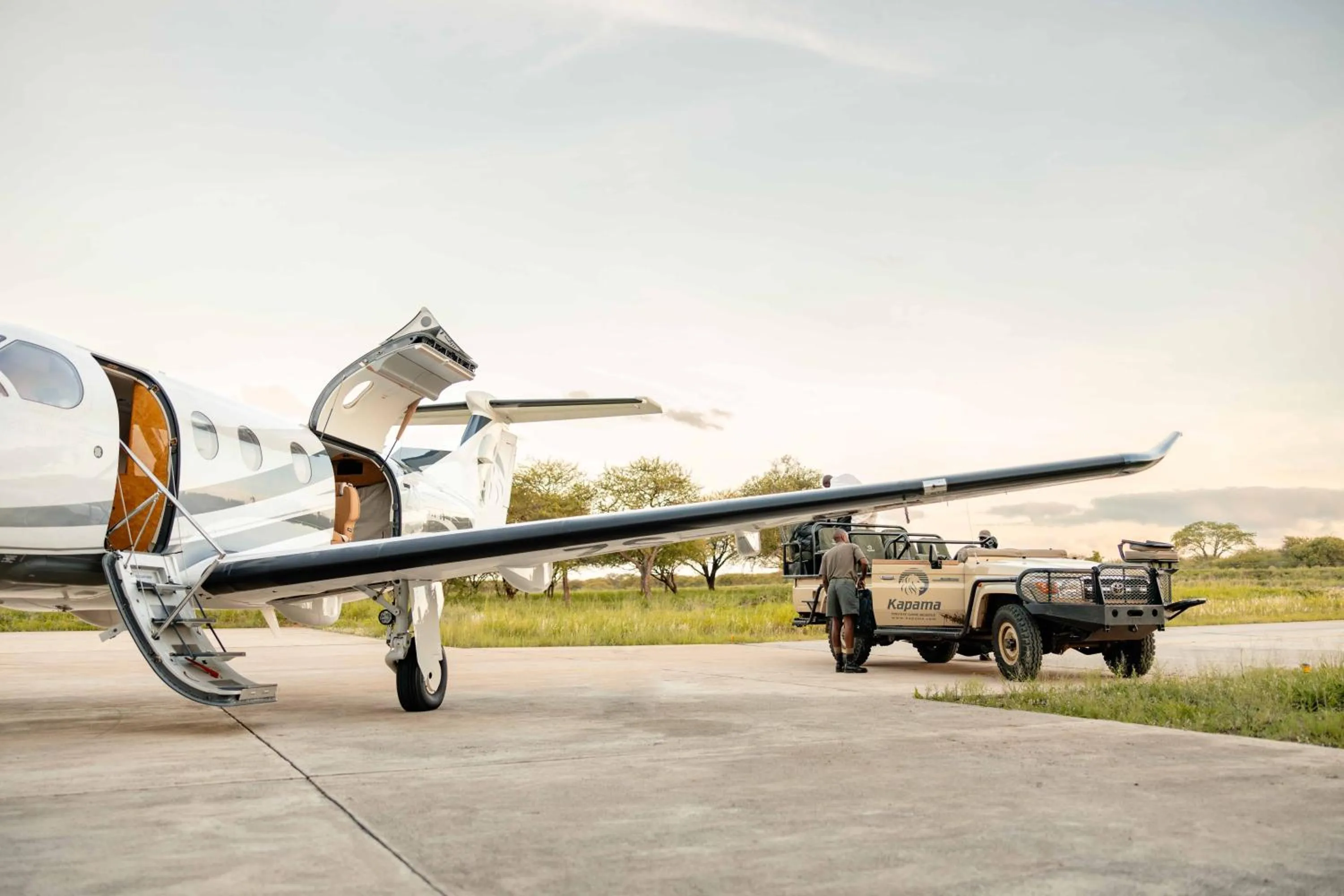 shuttle in Kapama Southern Camp