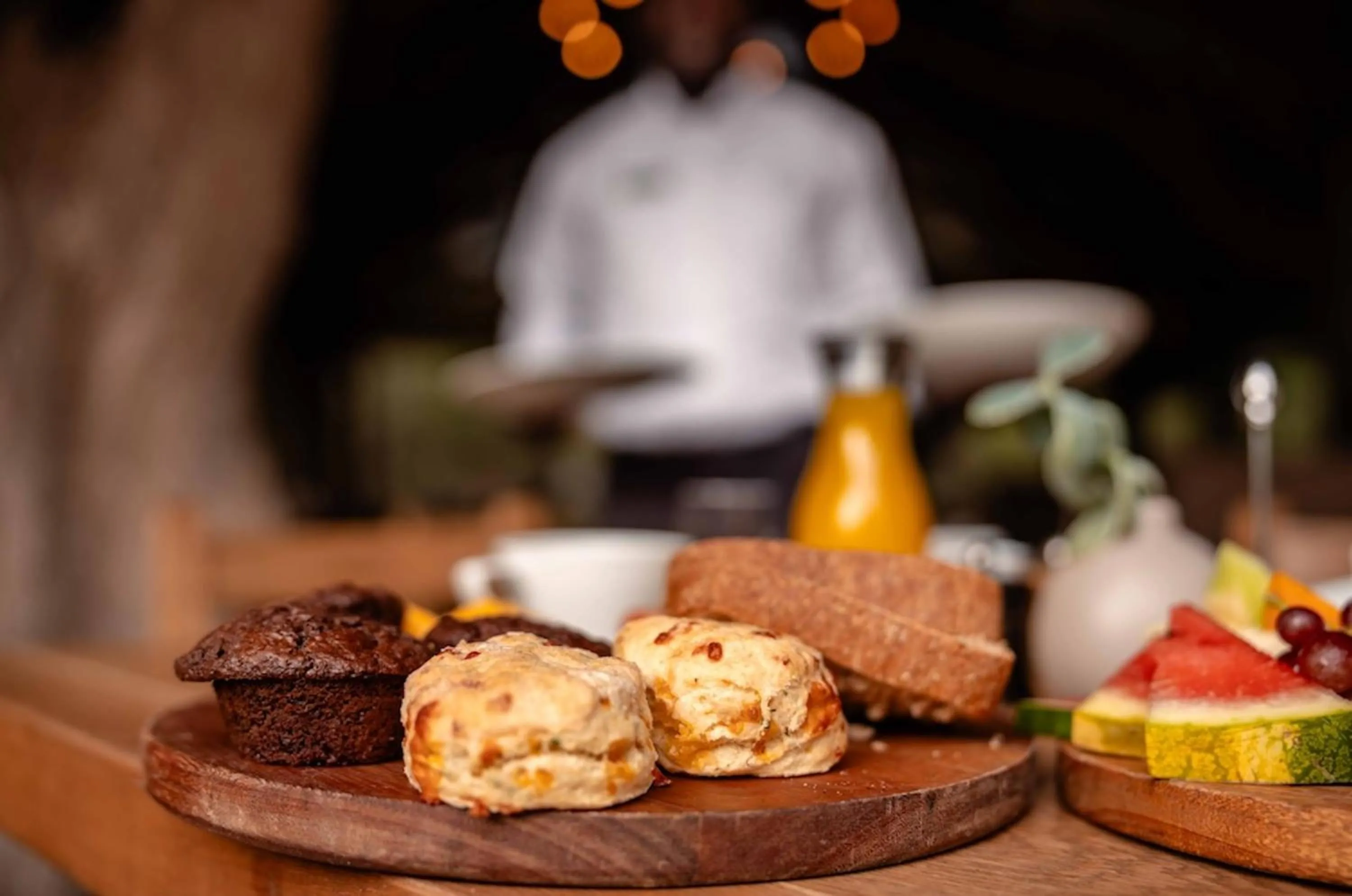 Breakfast in Kapama Southern Camp