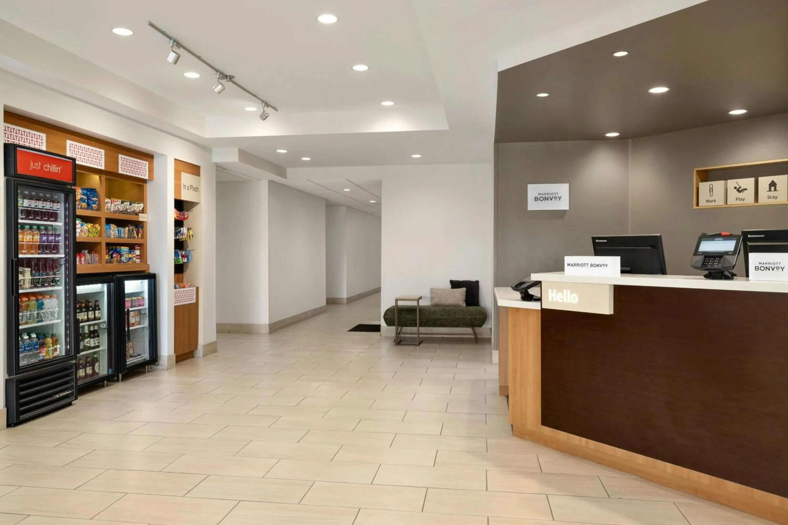 Lobby or reception in TownePlace Suites by Marriott Alexandria