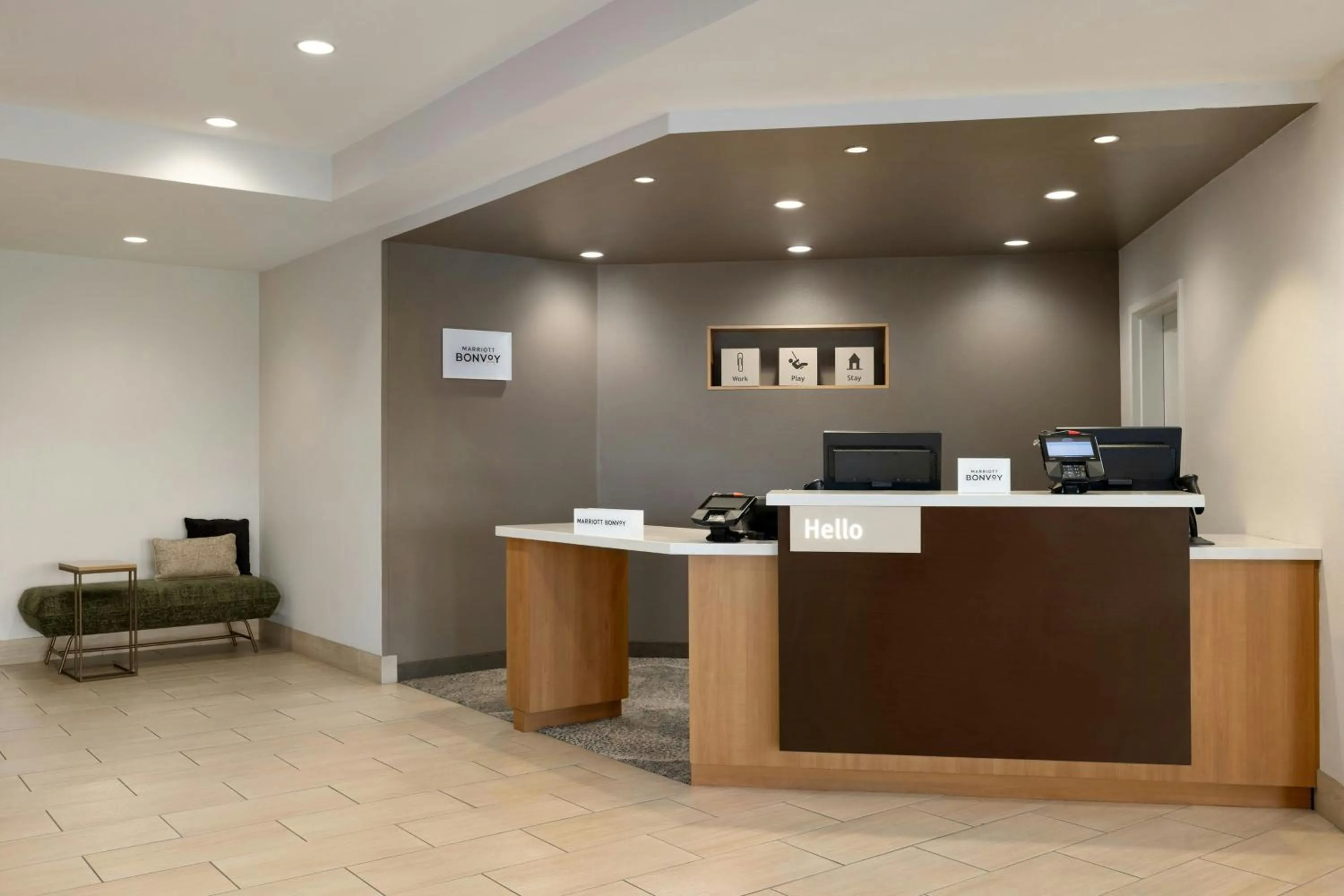 Lobby or reception in TownePlace Suites by Marriott Alexandria