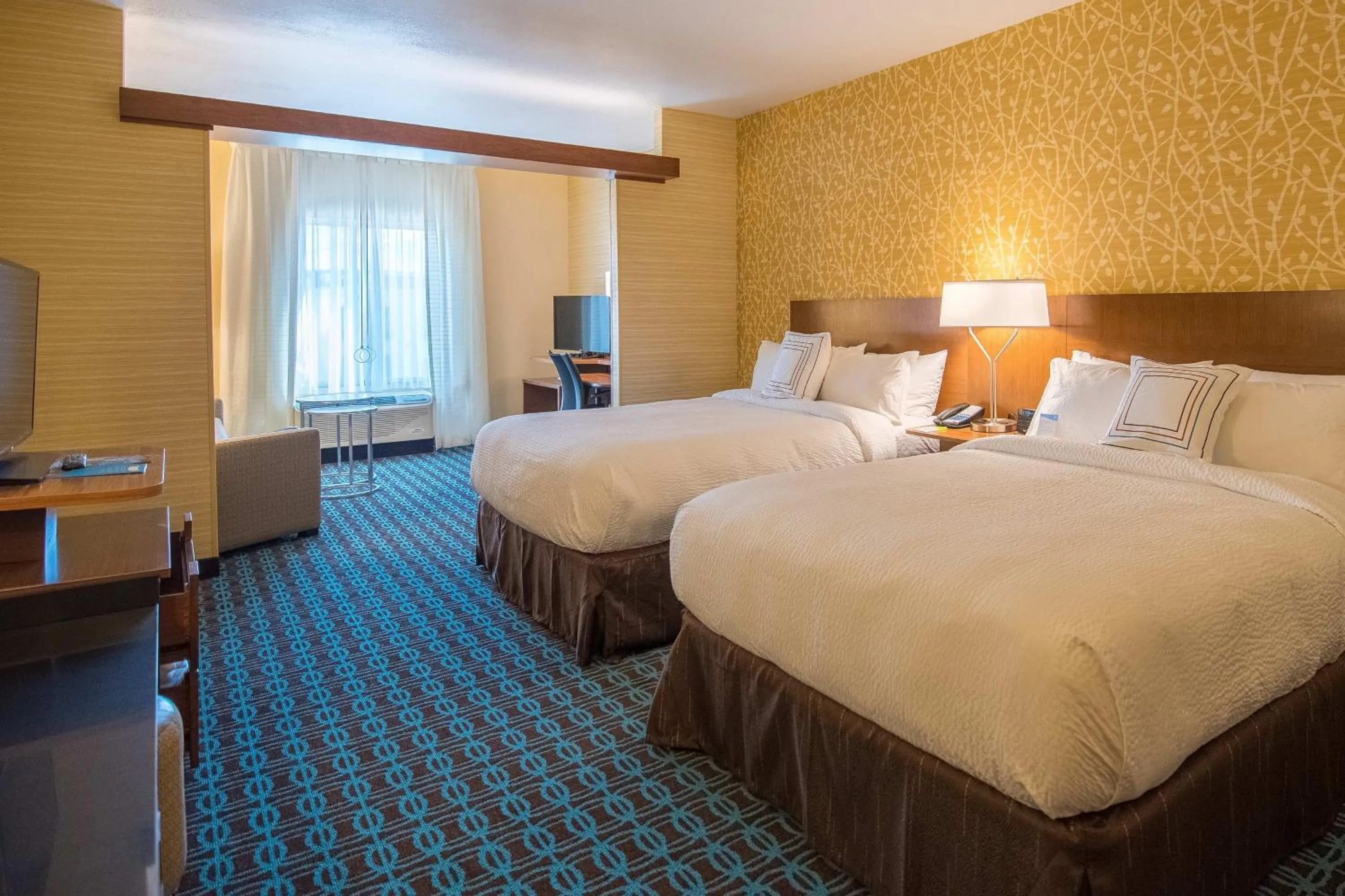 Photo of the whole room, Bed in Fairfield Inn & Suites by Marriott Provo Orem