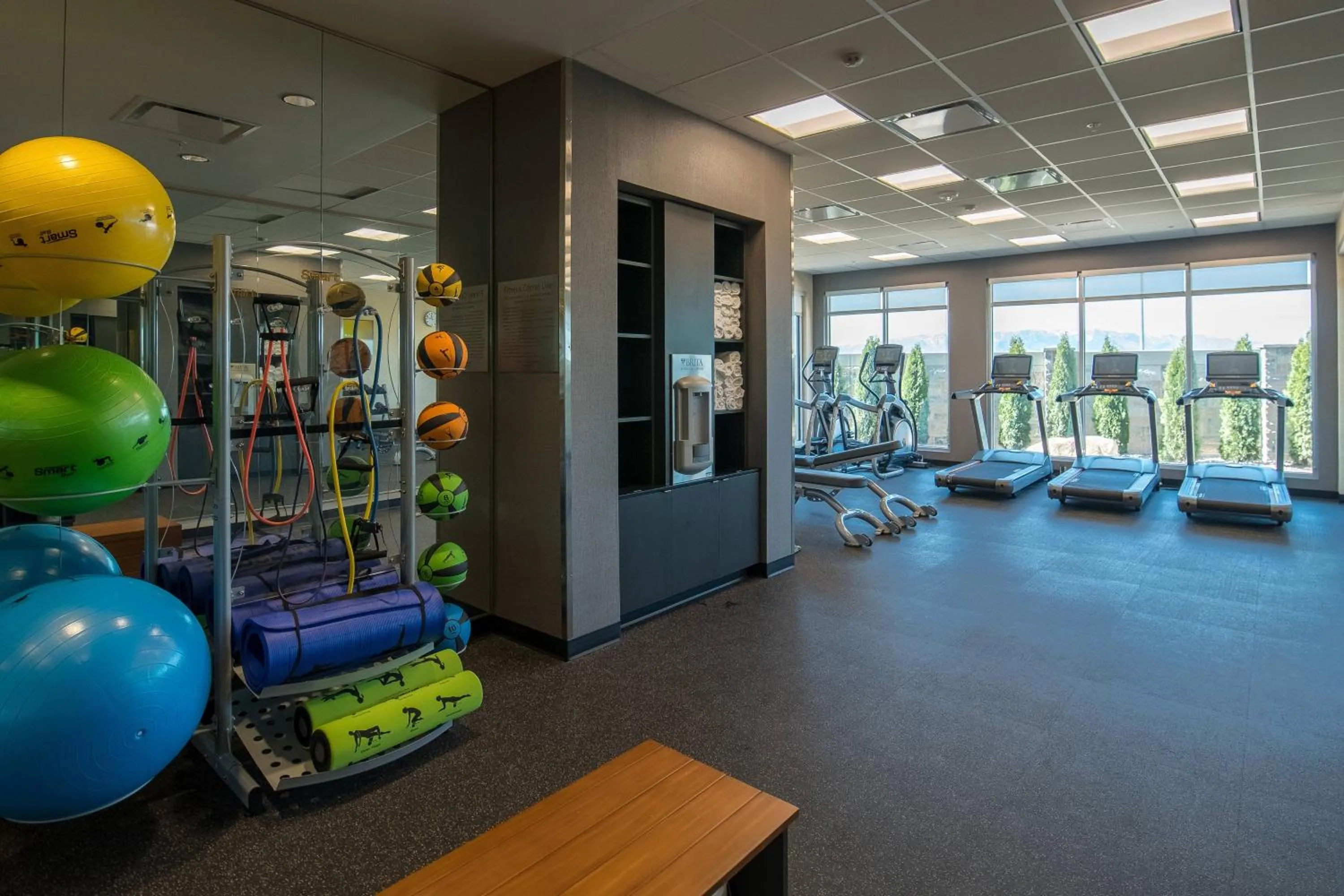 Fitness centre/facilities in Fairfield Inn & Suites by Marriott Provo Orem