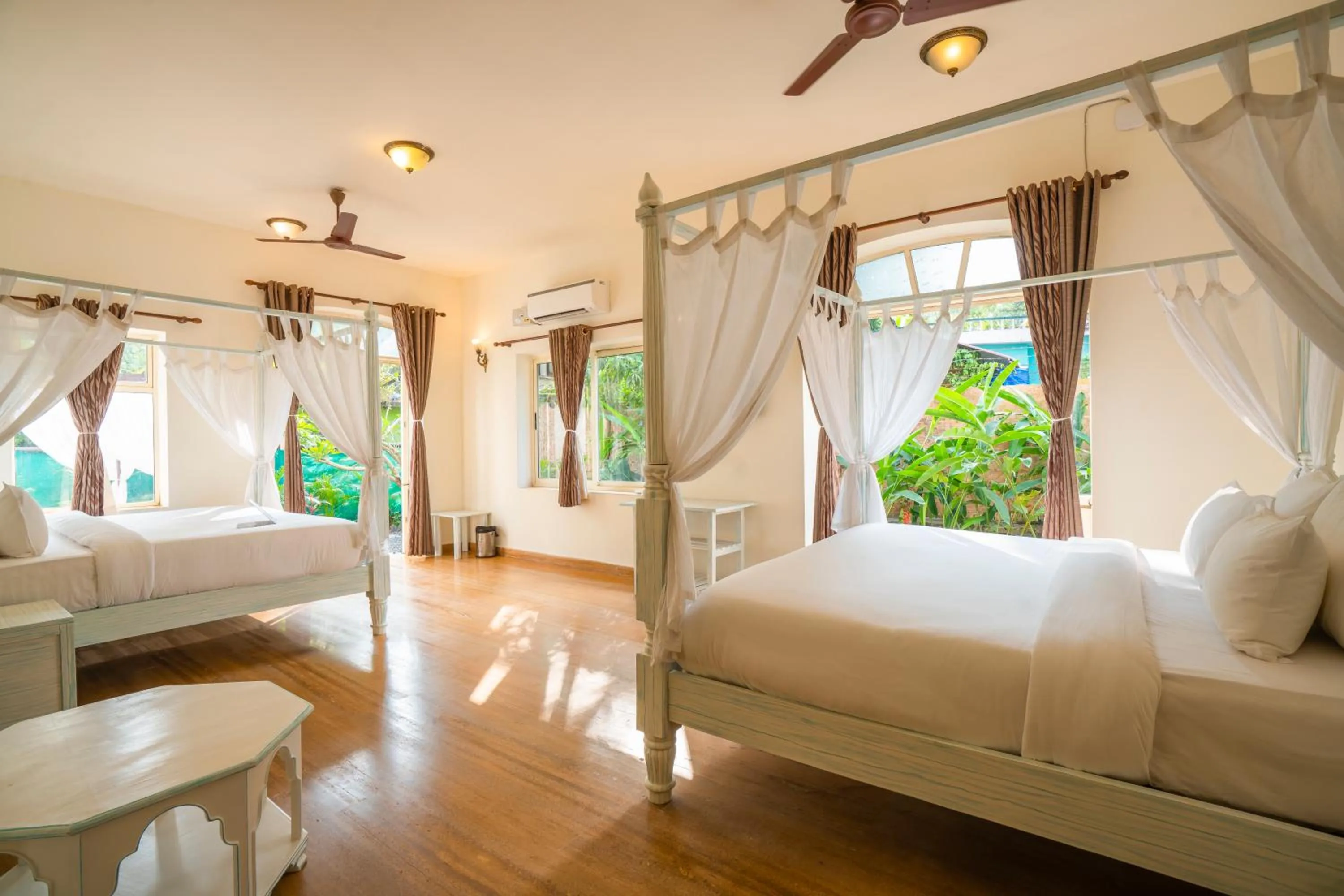 Bed in Moustache Goa Luxuria