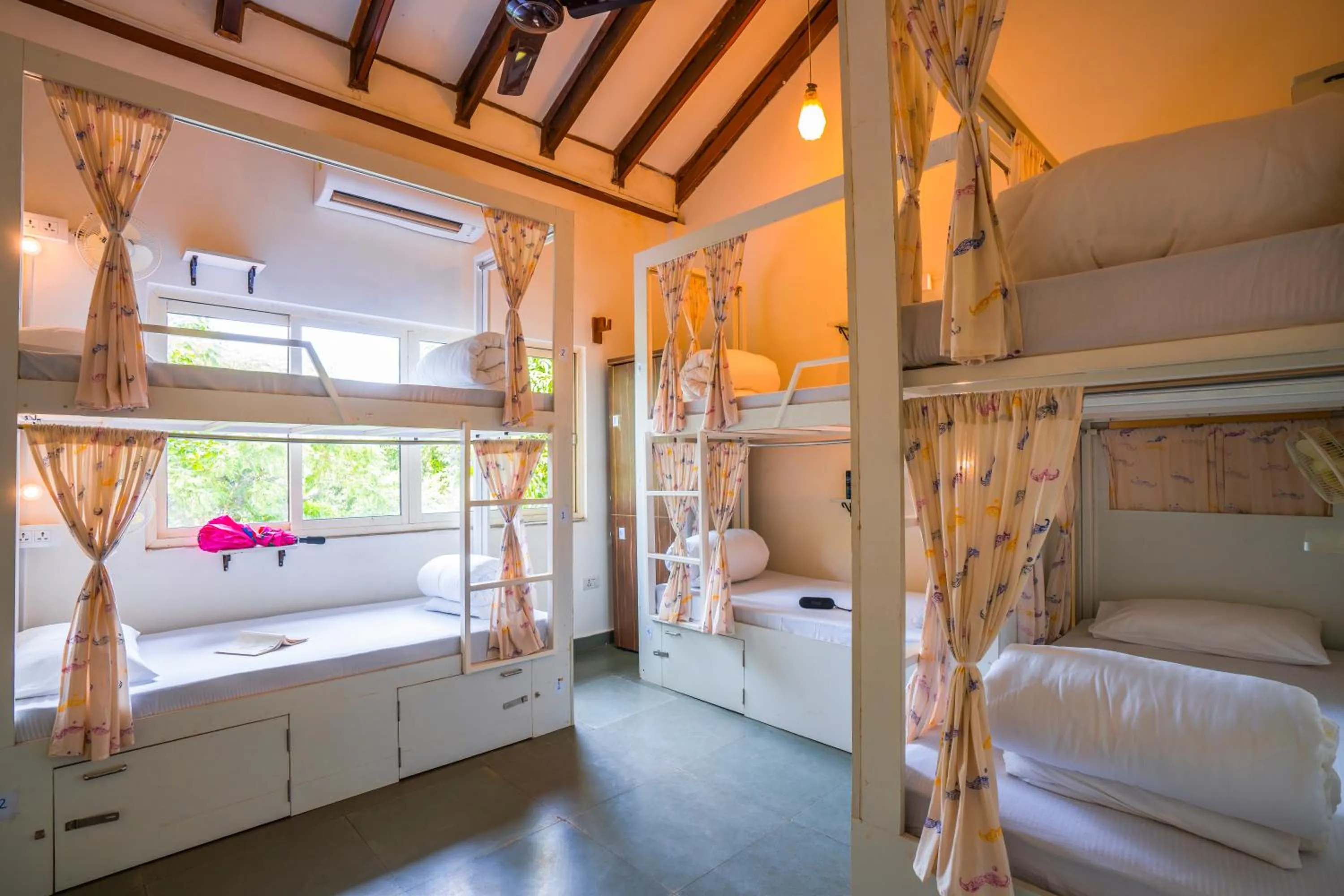 Bed in Moustache Goa Luxuria