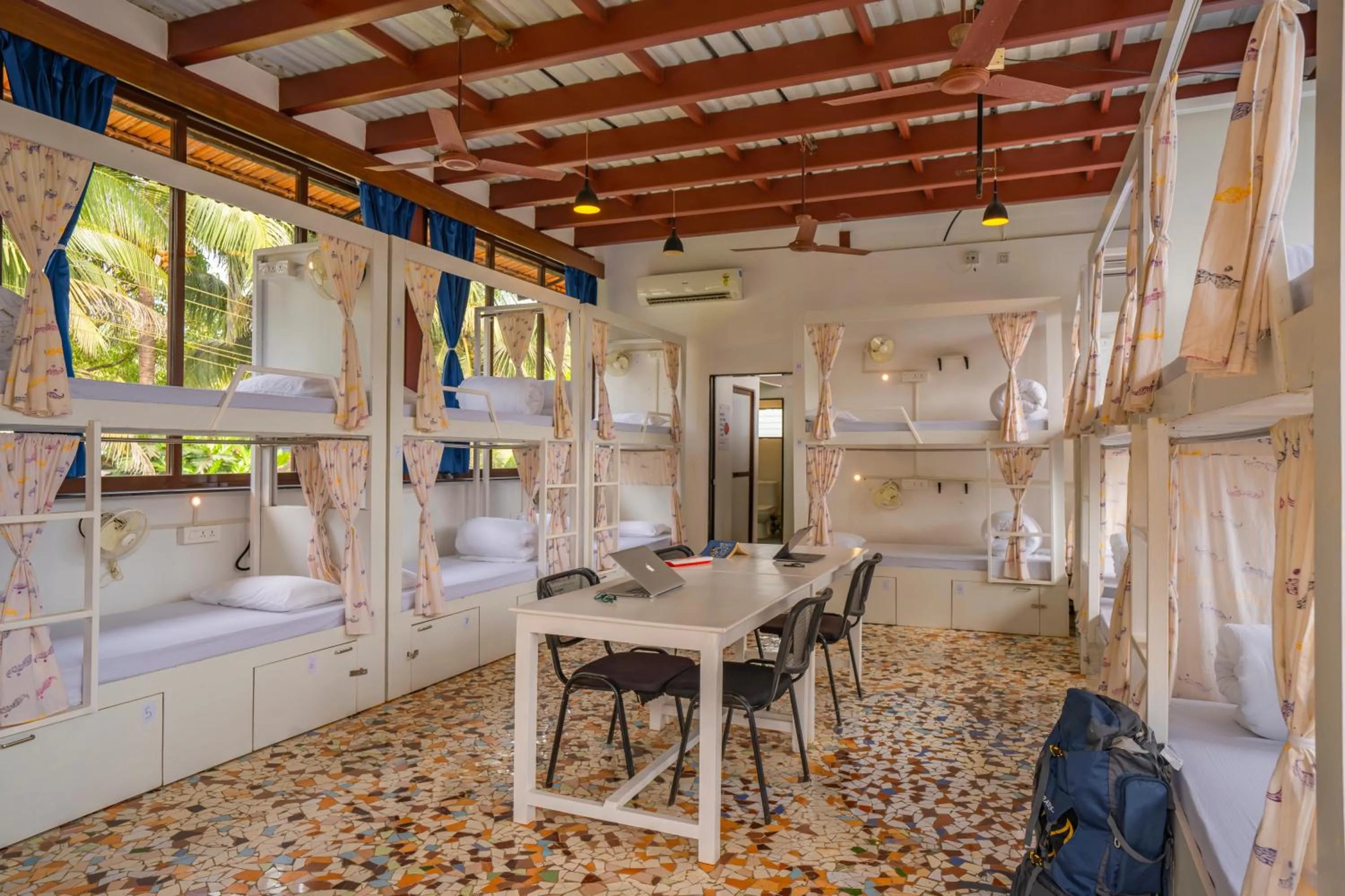 Bed in Moustache Goa Luxuria