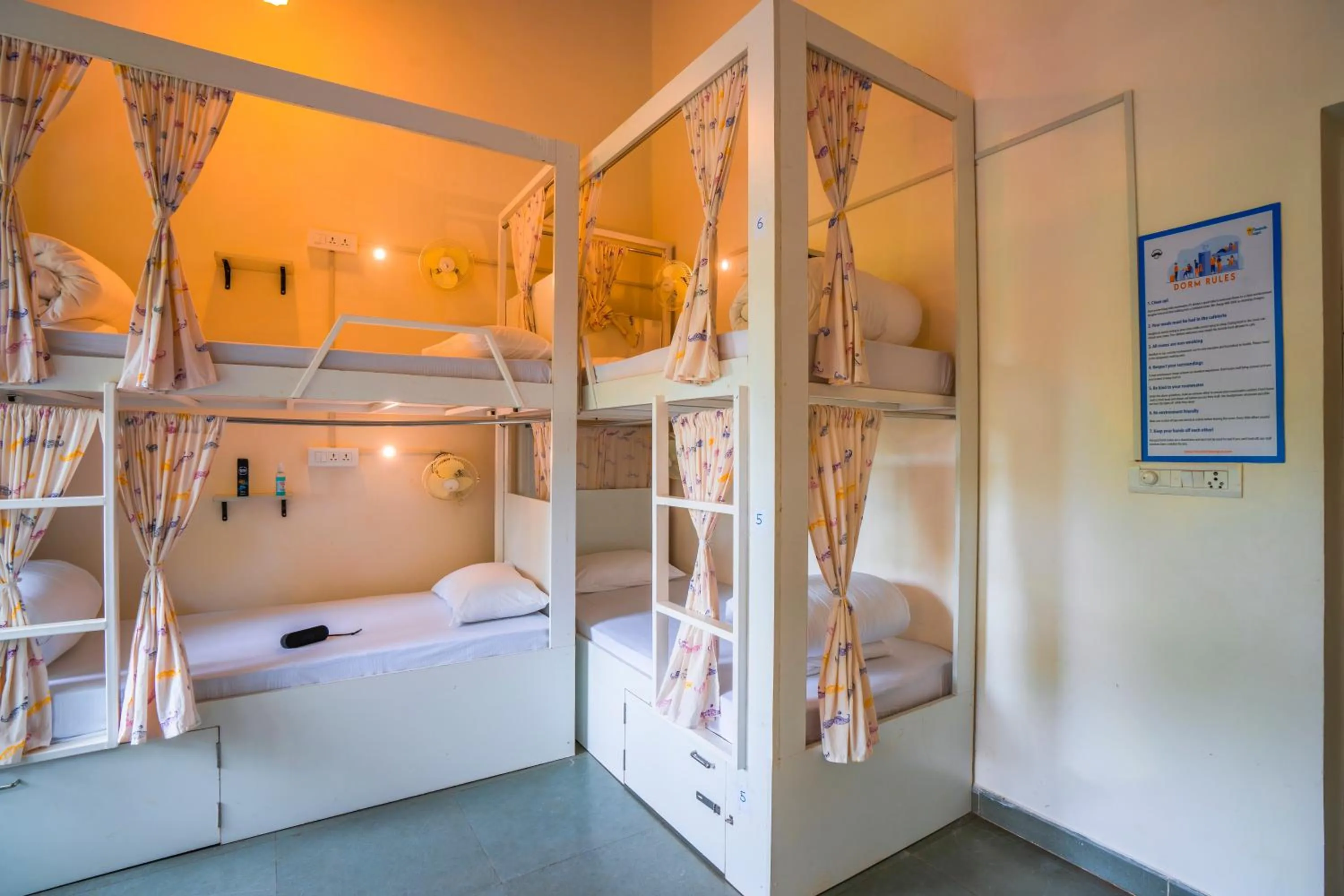 Bed in Moustache Goa Luxuria