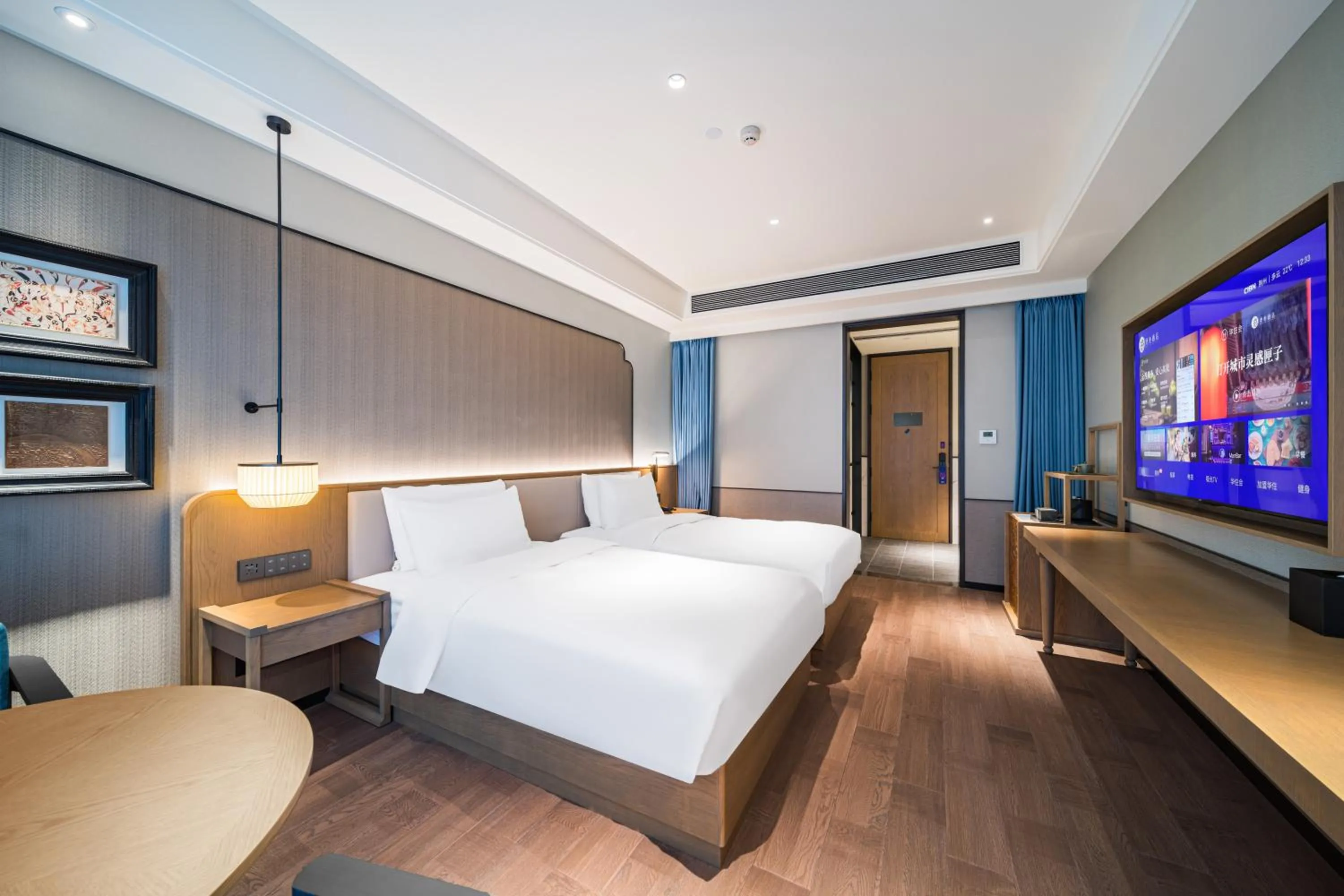 Bed in Jingzhou Ancient City, Chu Charm Manxin Mansion