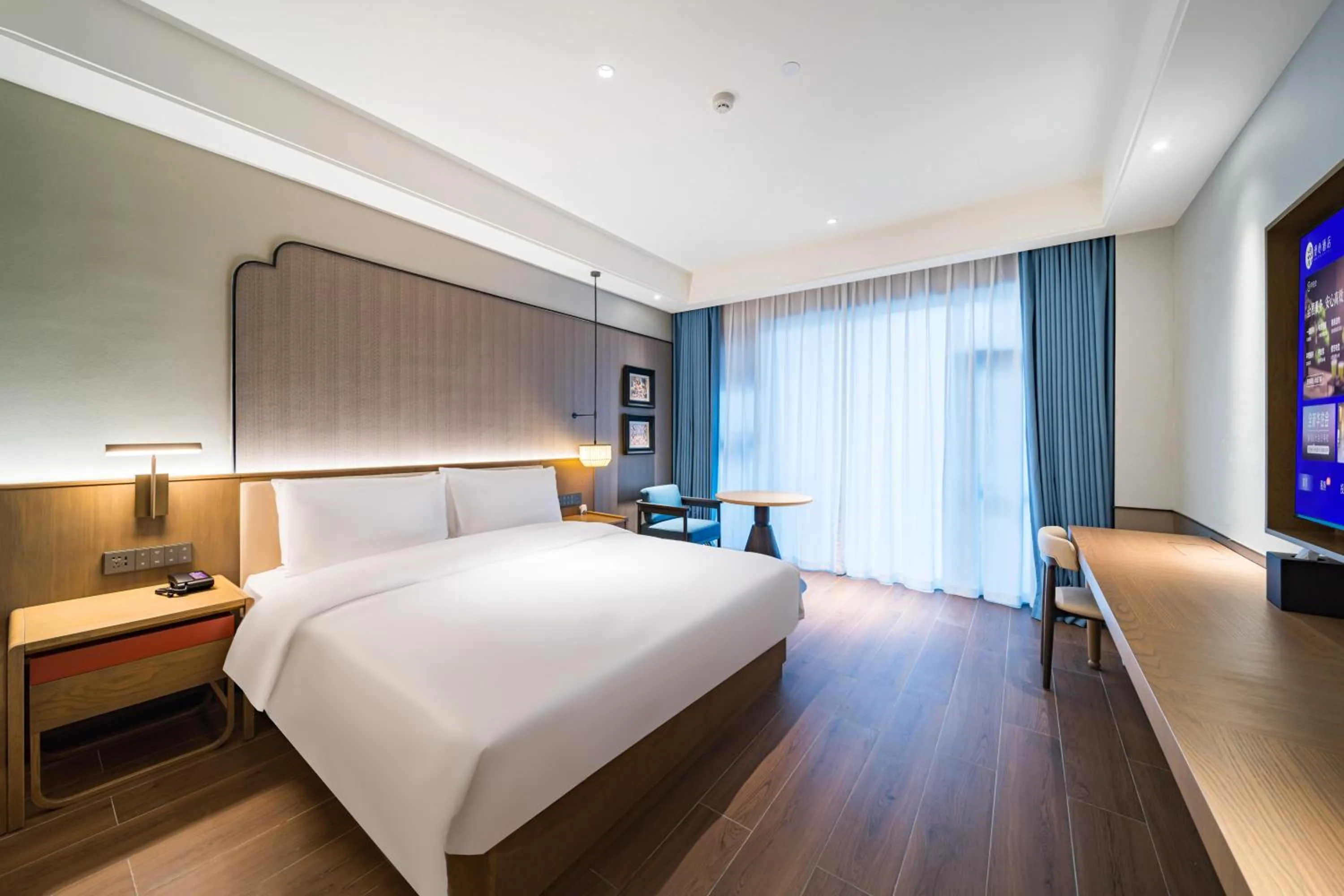 Bed in Jingzhou Ancient City, Chu Charm Manxin Mansion