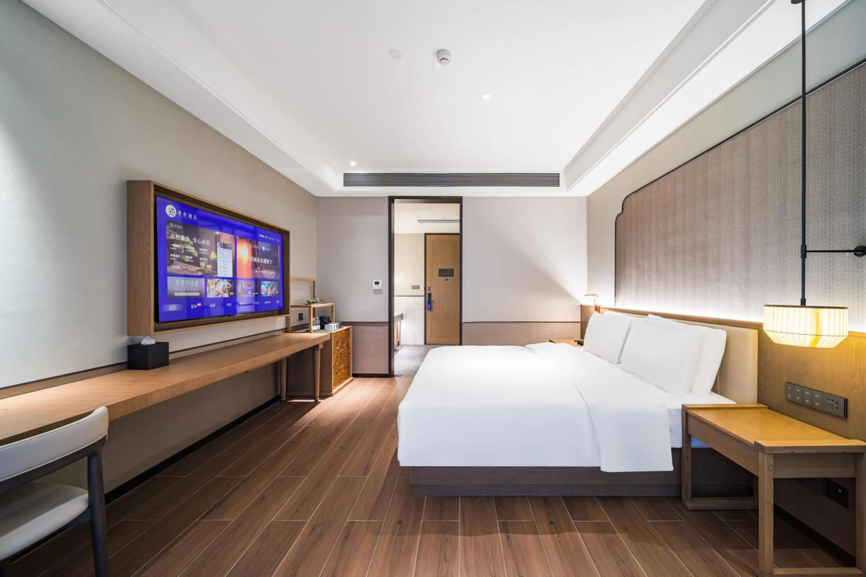 Bed in Jingzhou Ancient City, Chu Charm Manxin Mansion