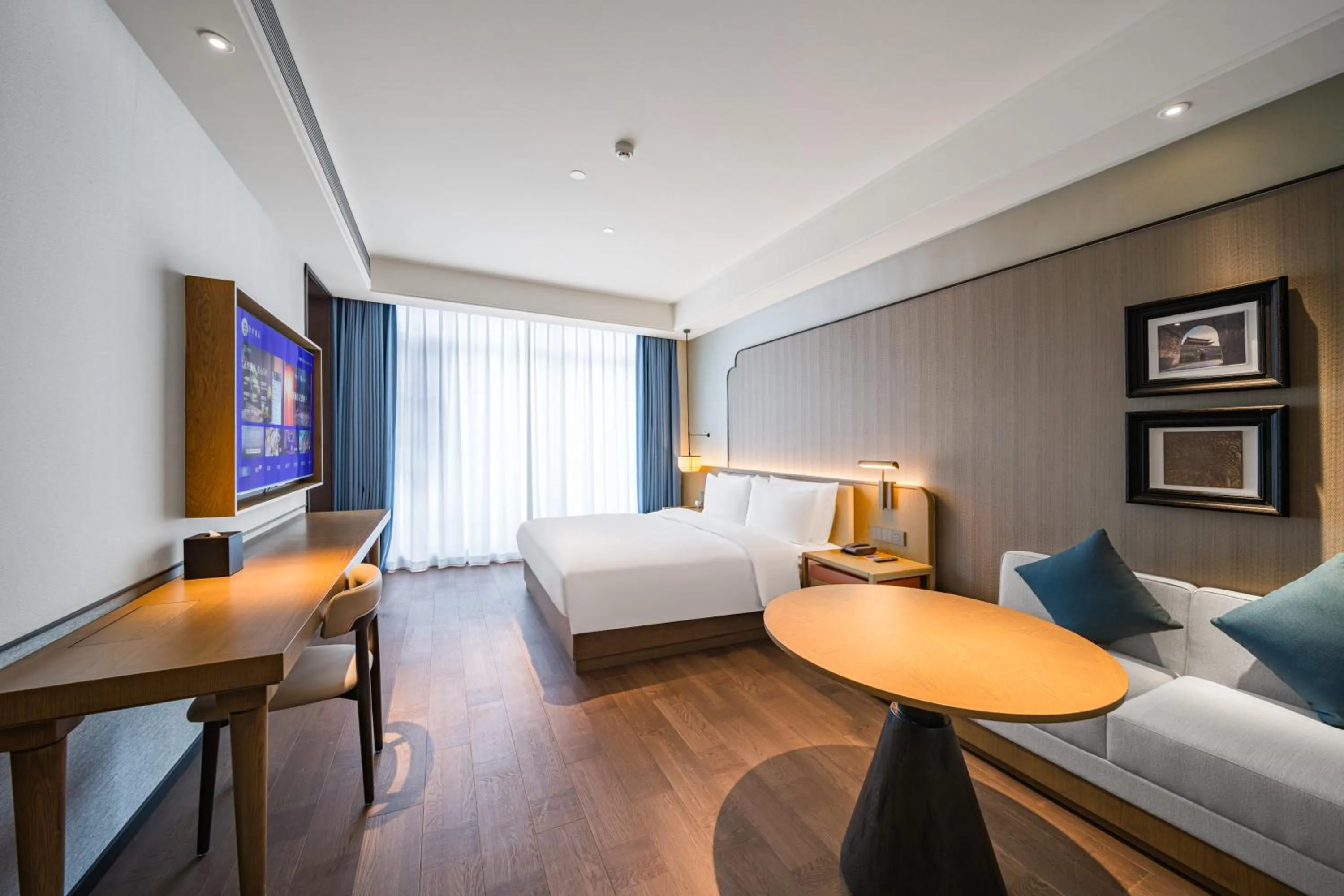 Bed in Jingzhou Ancient City, Chu Charm Manxin Mansion