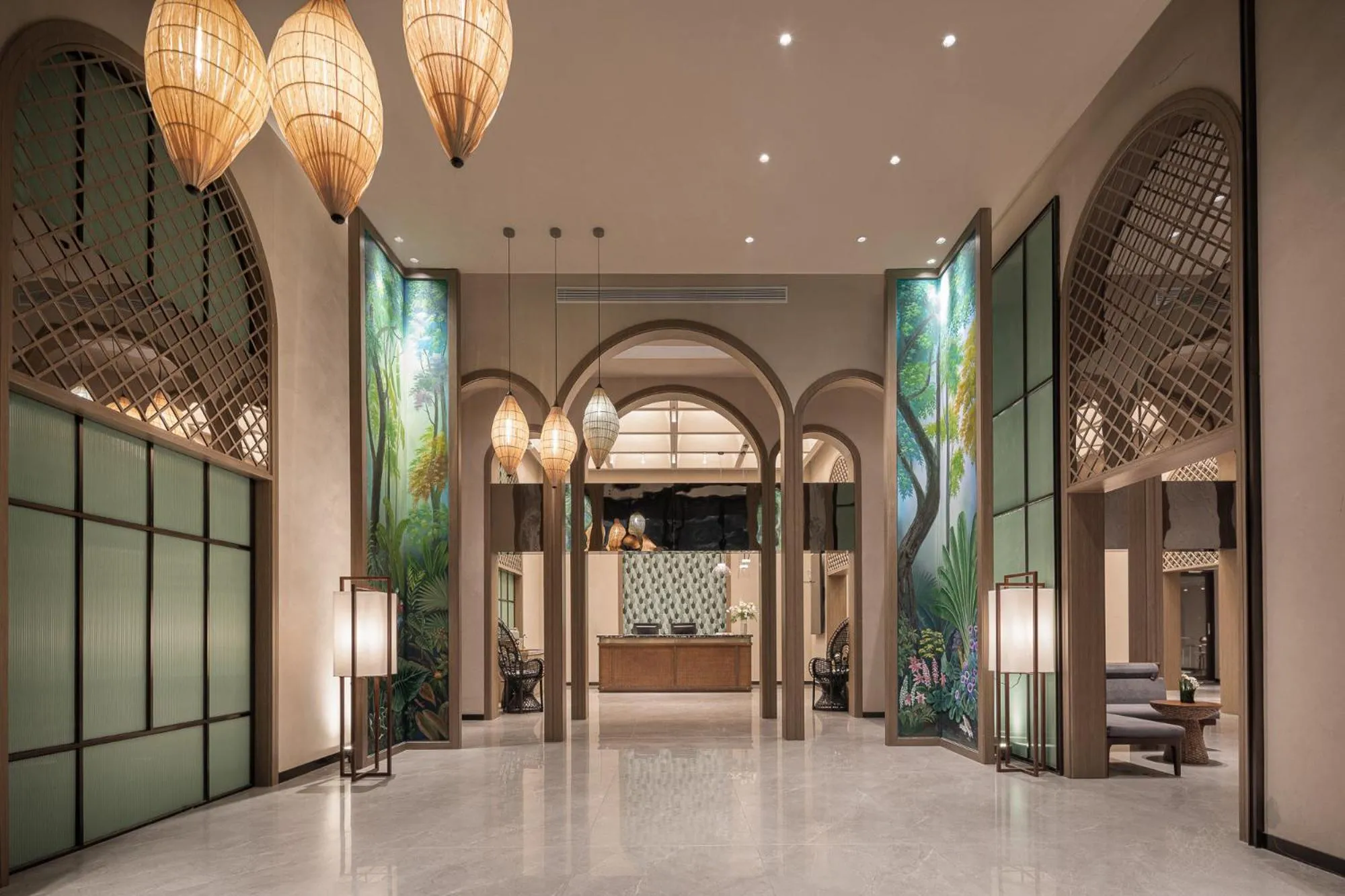Lobby or reception in Wanda Yi, Suite Xishuangbanna