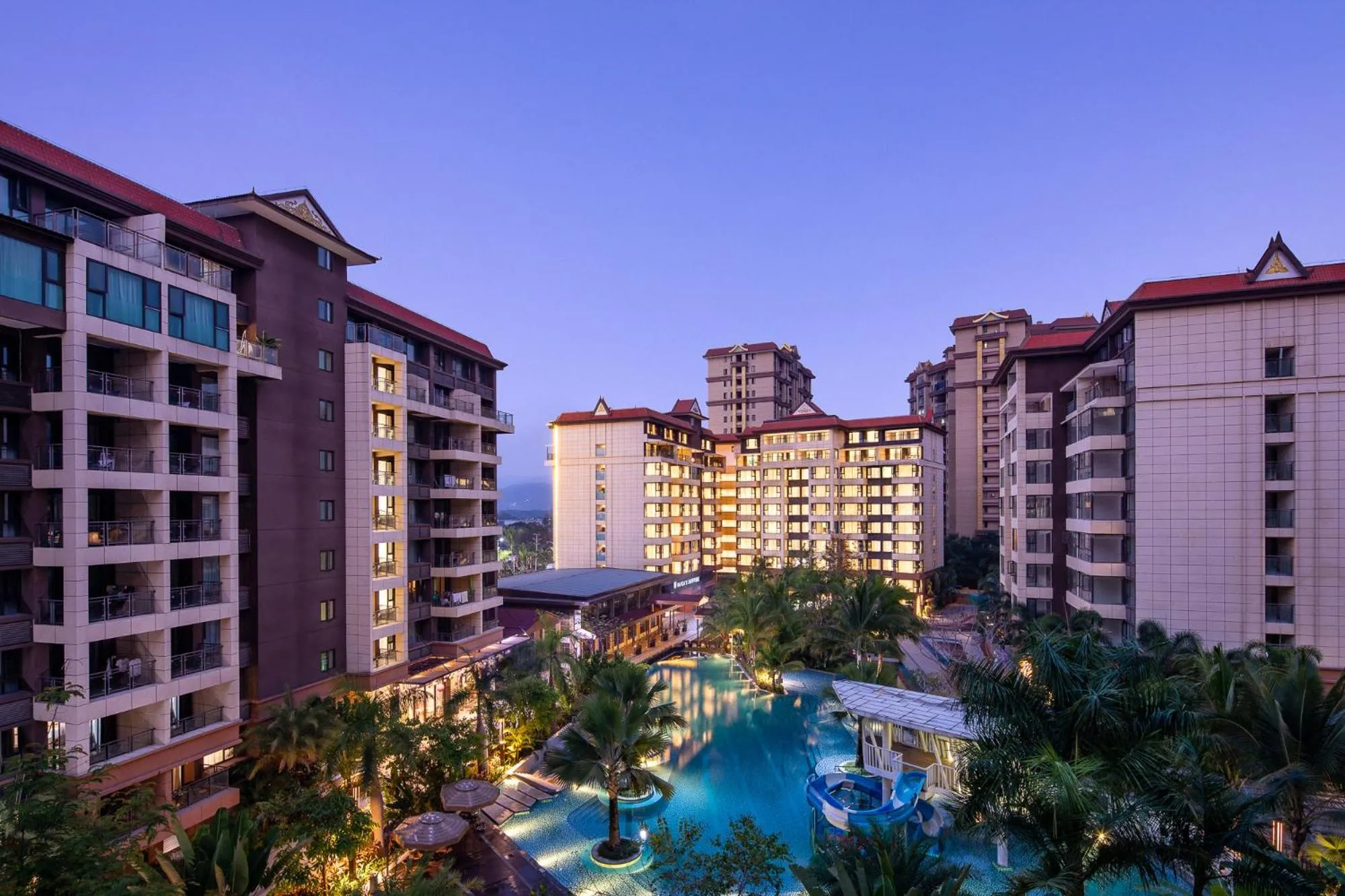 Property building in Wanda Yi, Suite Xishuangbanna