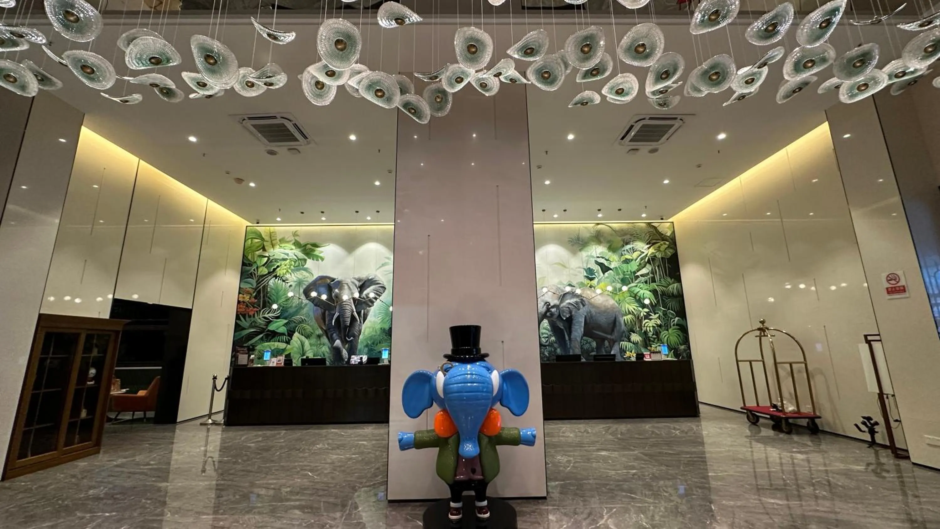 Lobby or reception in Wanda Yi, Suite Xishuangbanna