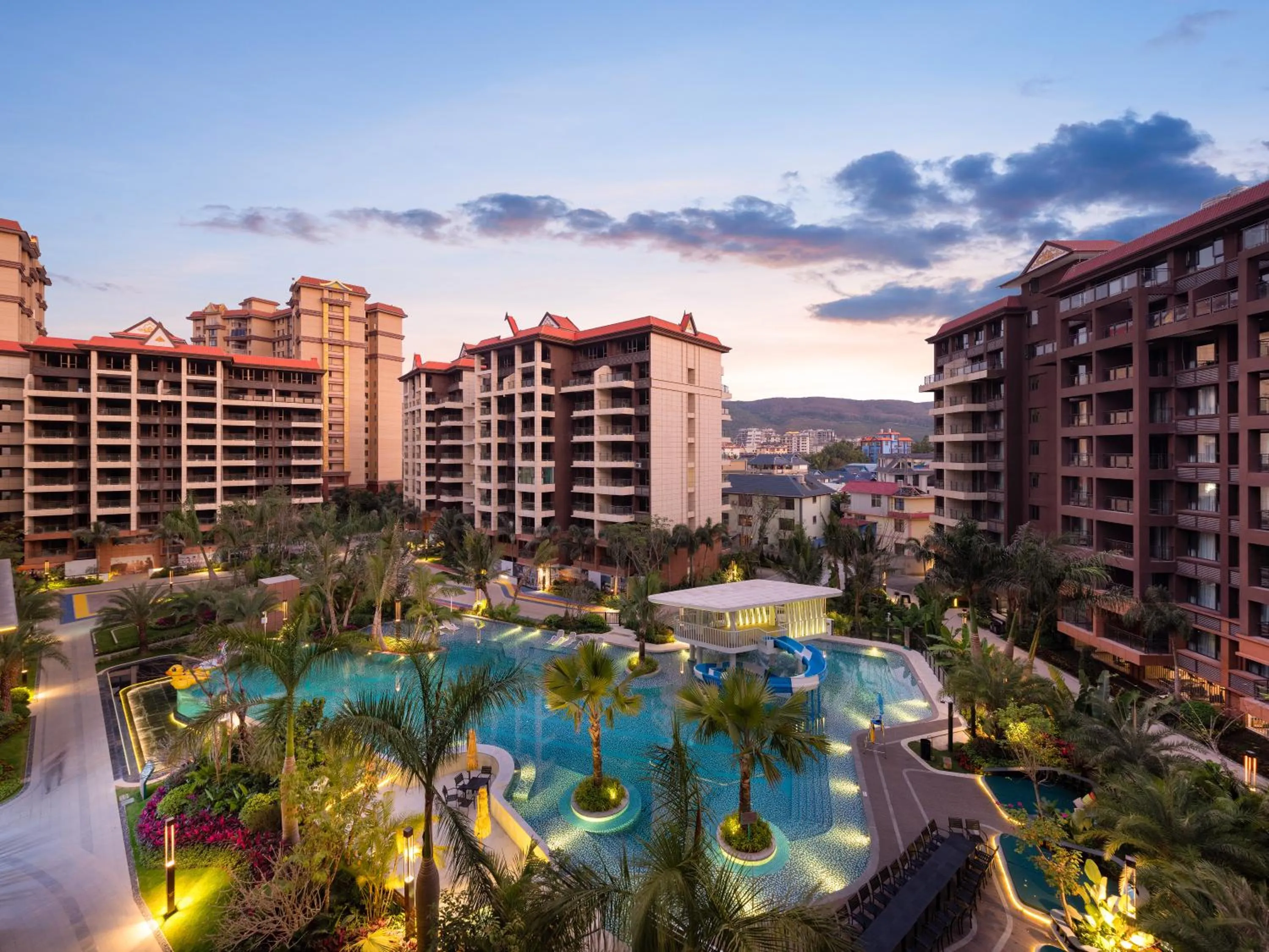 Property building in Wanda Yi, Suite Xishuangbanna