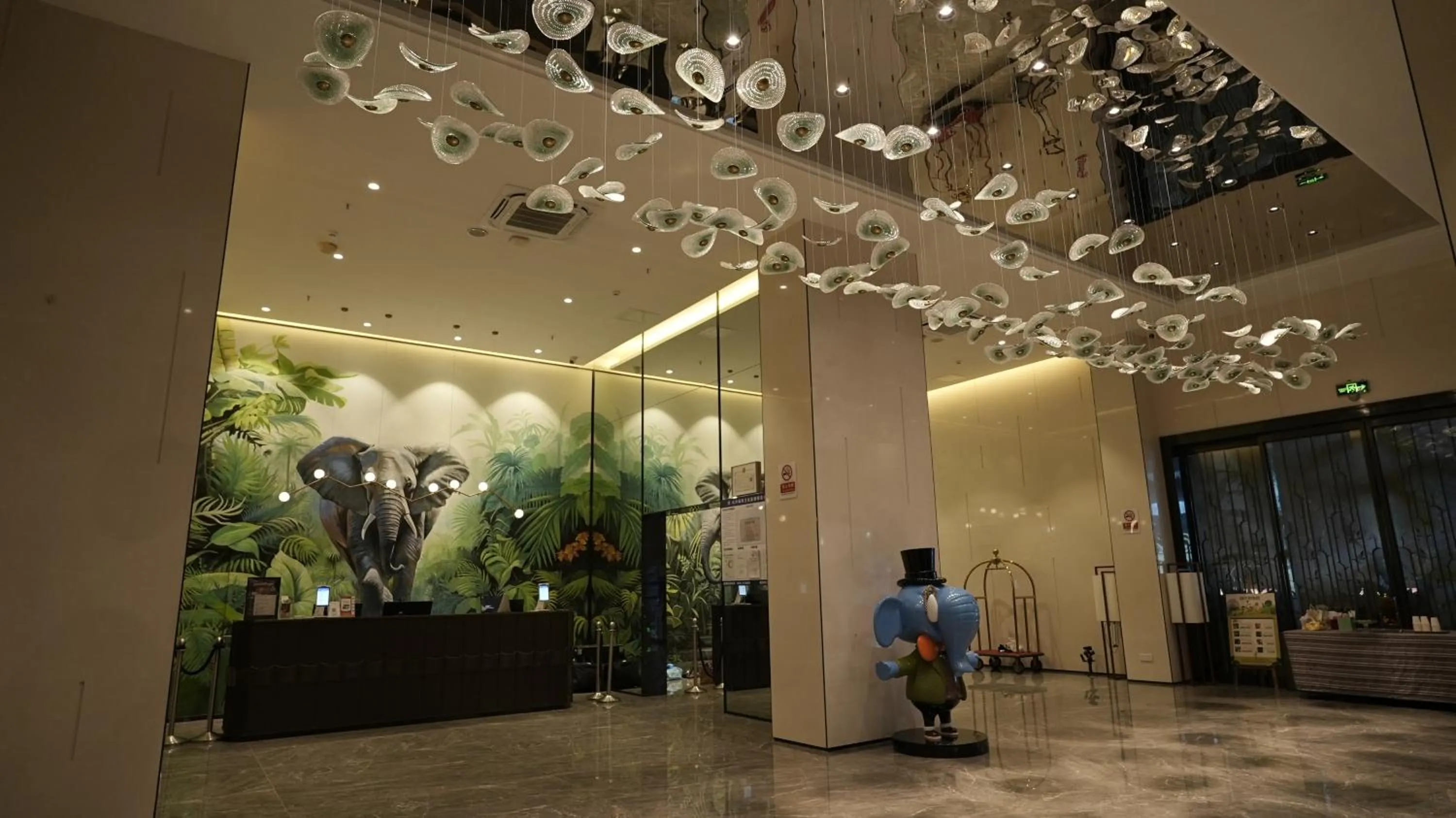 Lobby or reception in Wanda Yi, Suite Xishuangbanna