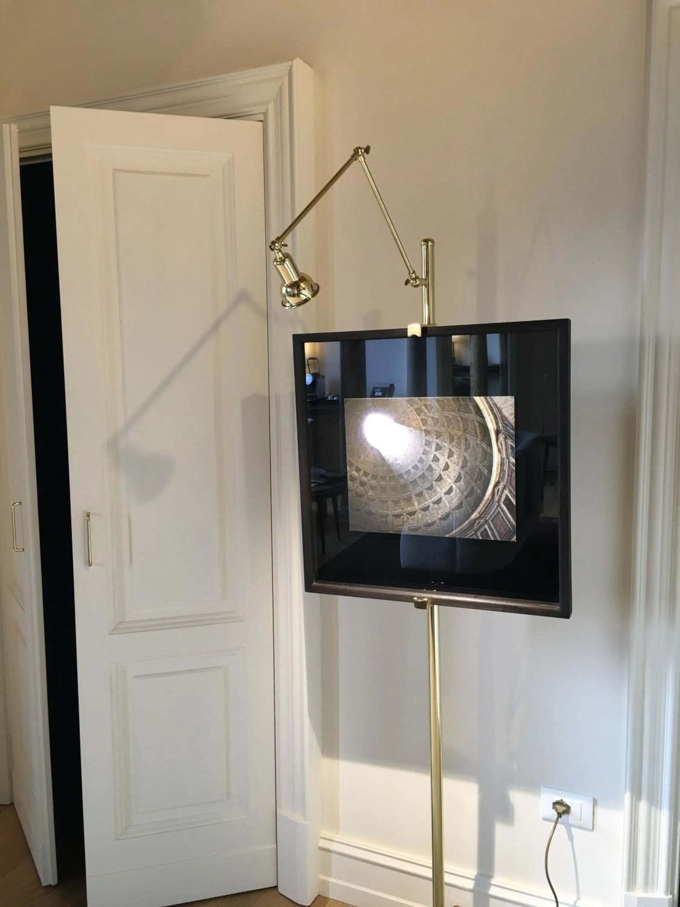 Communal lounge/ TV room in Le case di Andrea - Roof Suite Rome