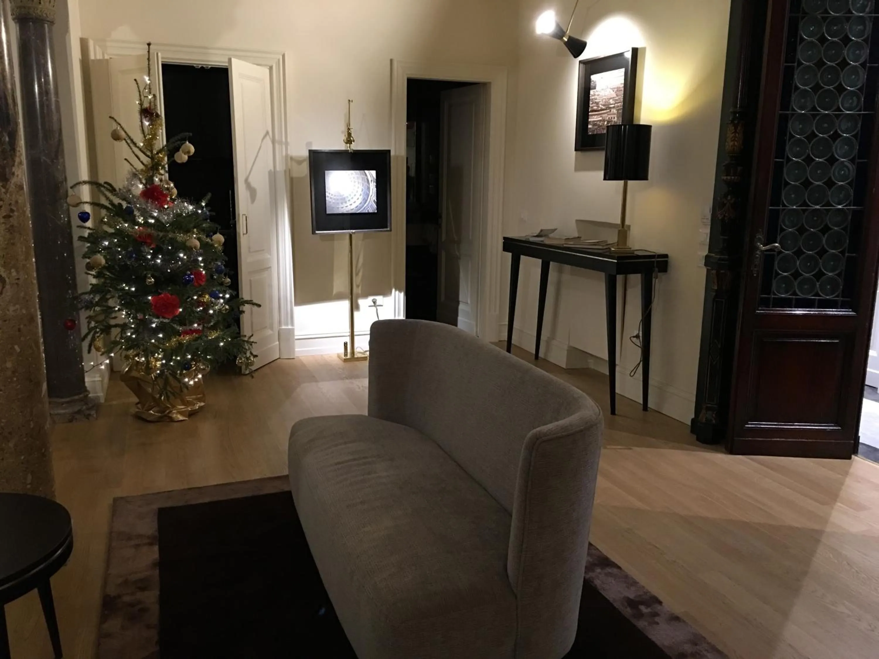 Communal lounge/ TV room in Le case di Andrea - Roof Suite Rome