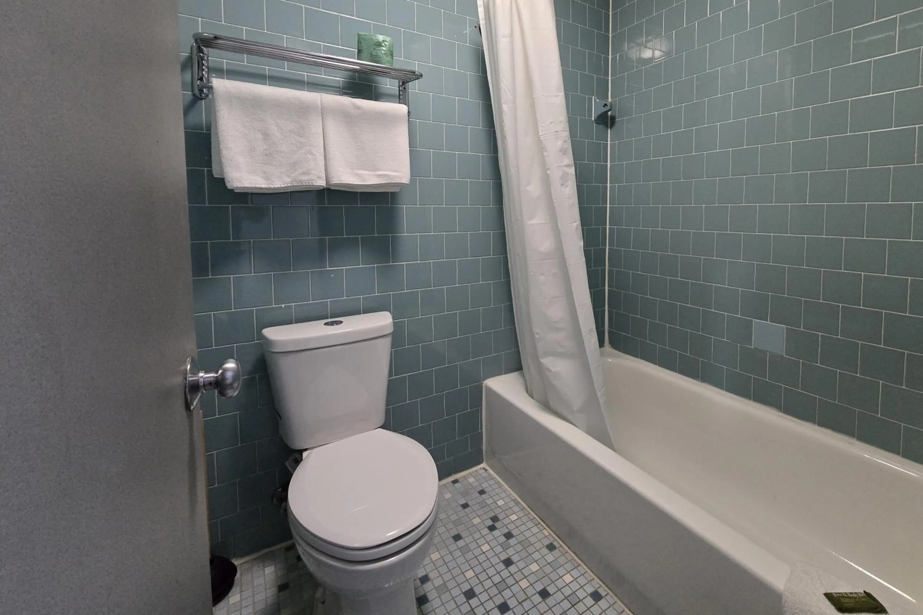 Bathroom in Eagle Inn by Hotel O Richmond Midlothian Turnpike