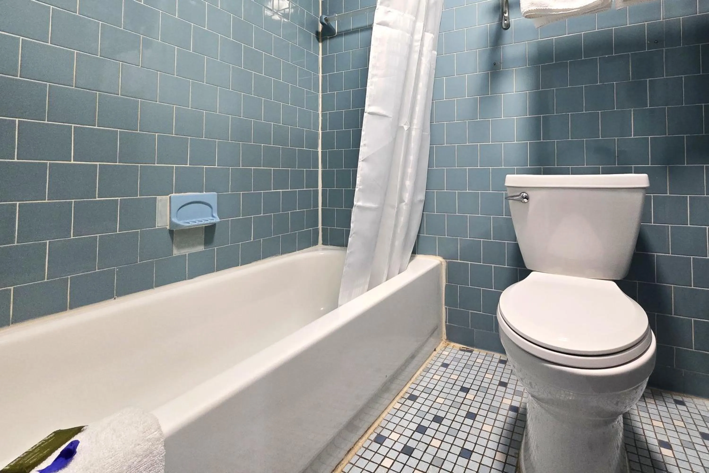 Bathroom in Eagle Inn by Hotel O Richmond Midlothian Turnpike